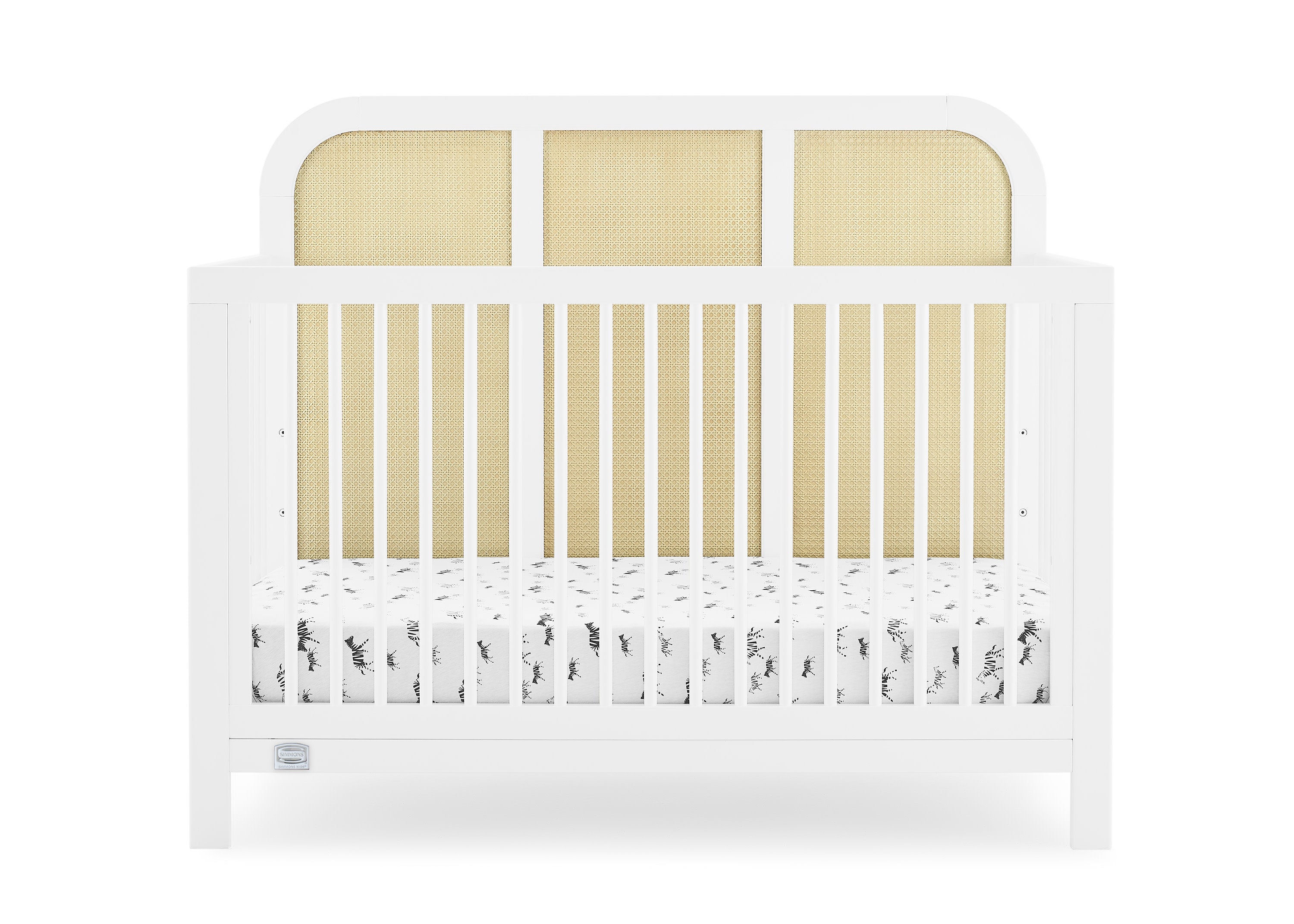 Theo 6-in-1 Convertible Baby Crib - Toddler Bed, Daybed & Full Size Bed | Nursery Furniture for Boys & Girls | Perfect for Newborns to Teens