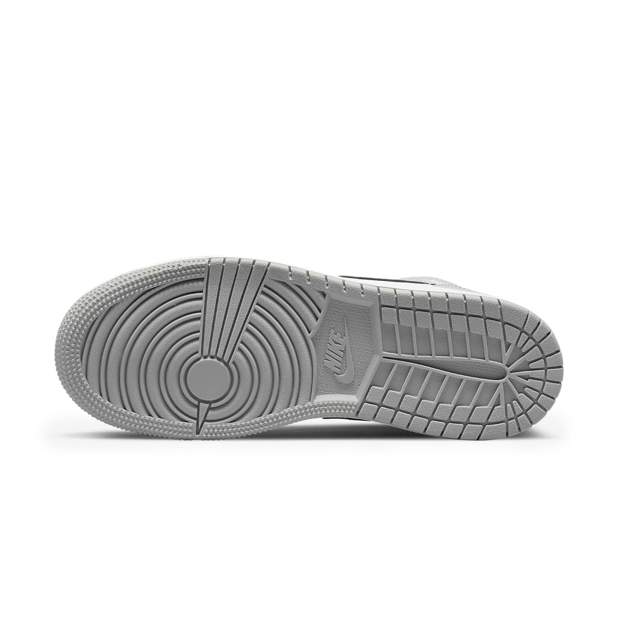 Air Jordan 1 Mid Light Smoke Grey Anthracite Basketball Shoes for Girls (GS) - Perfect for School, Sports & Casual Wear