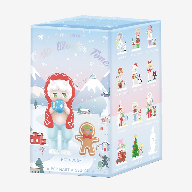 POP MART Satyr Rory Cozy Winter Time Series Blind Box - Christmas Gift Collectible Toy for Home Decor & Office Display