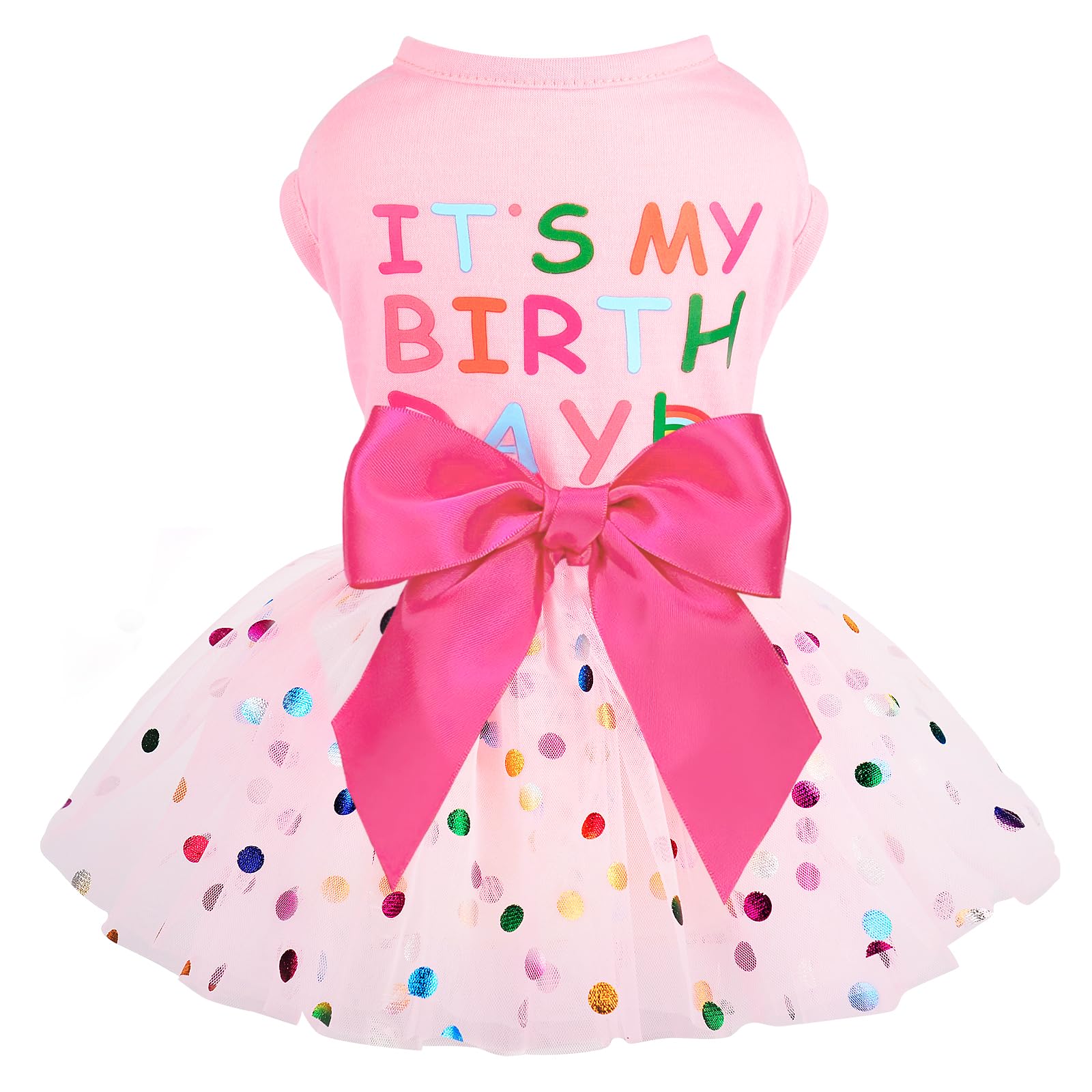 Cute Dog Dresses for Small Dogs - Puppy Clothes & Outfits for Small Breed Girls | Pet Costume Apparel for Parties, Holidays & Daily Wear