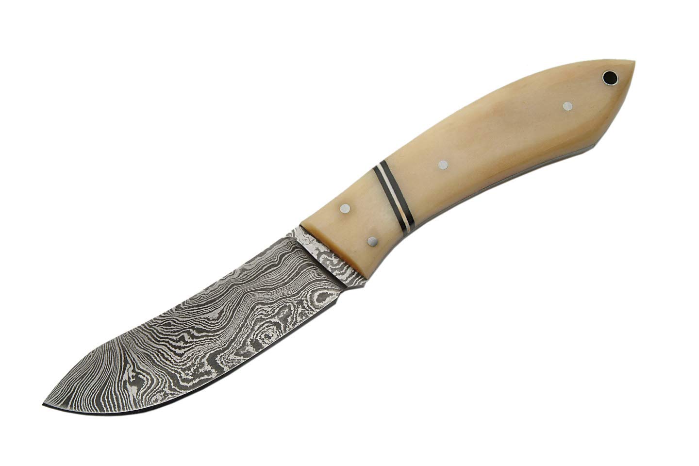 Premium Damascus Steel Hunting Knife - Szco Supplies | Sharp, Durable & Lightweight for Outdoor Adventures, Camping & Survival
