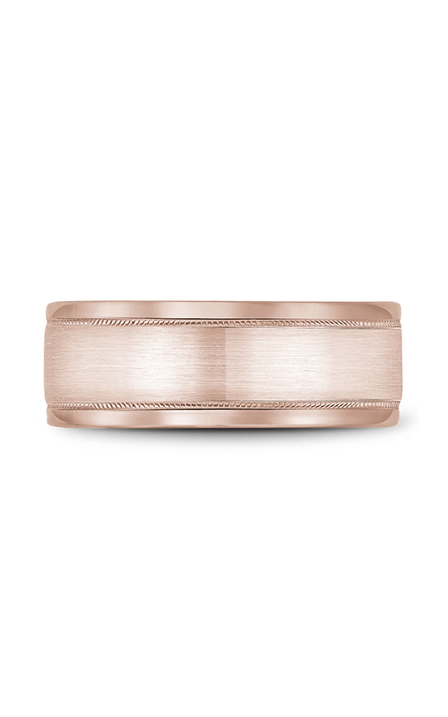 Bleu Royale Men's Wedding Band RYL 038R85 - 14K White Gold Classic Ring for Grooms & Anniversary Gifts | Perfect for Weddings, Engagements & Special Occasions