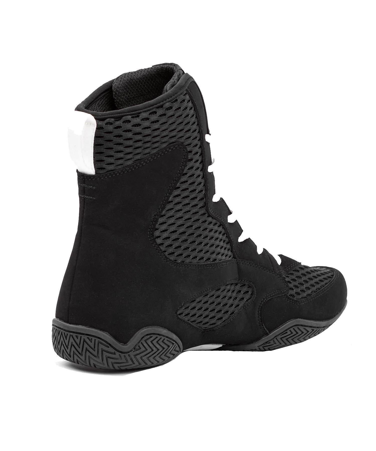 Venum Contender Boxing Shoes for Men & Women - Lightweight, Breathable & Durable MMA, Kickboxing & Training Footwear - Black/White - Perfect for Boxing Gyms, Martial Arts & Fitness Training