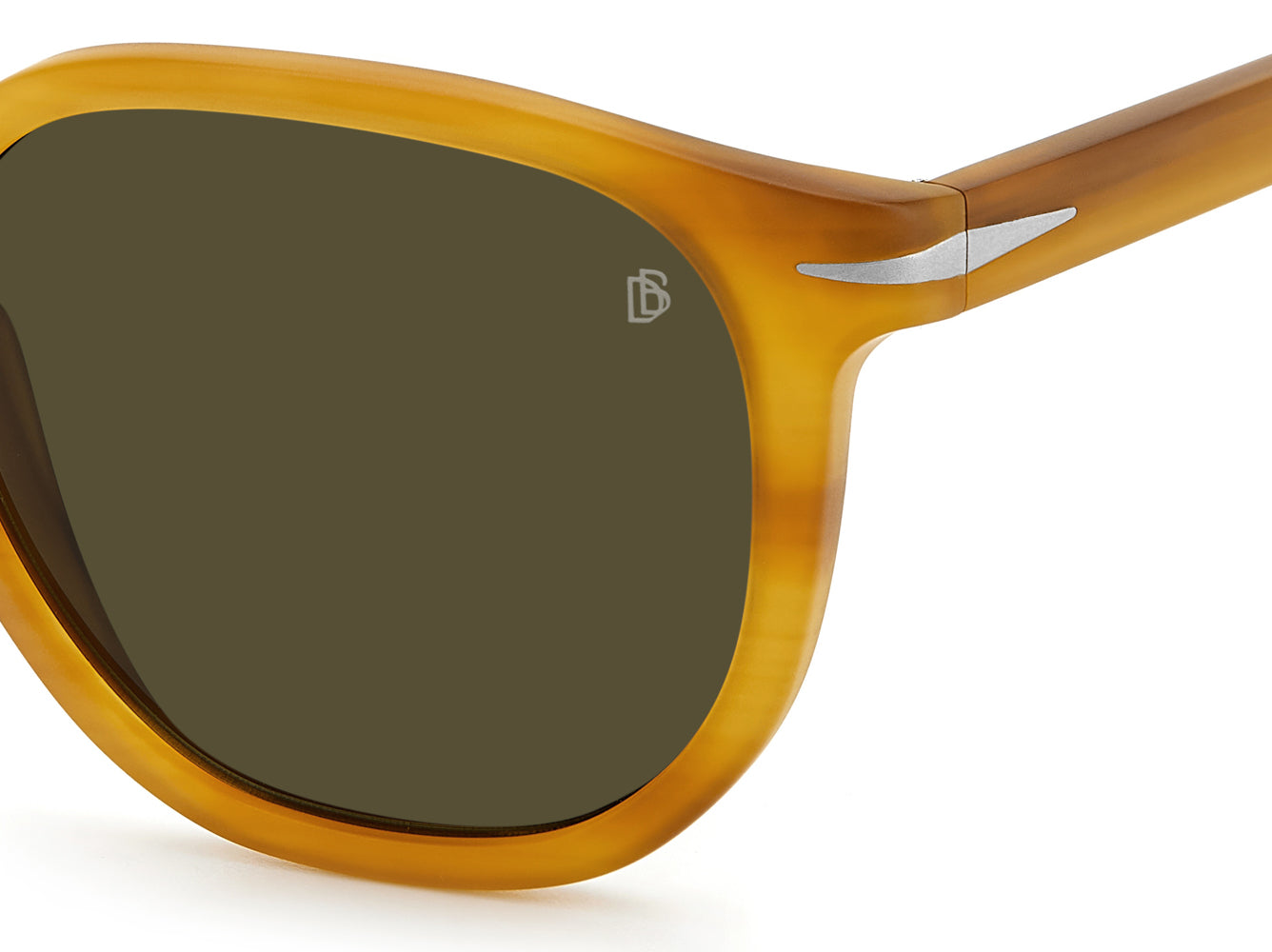 David Beckham DB1099/S Men's Sunglasses - Polarized UV Protection Aviator Style for Driving, Outdoor & Fashion