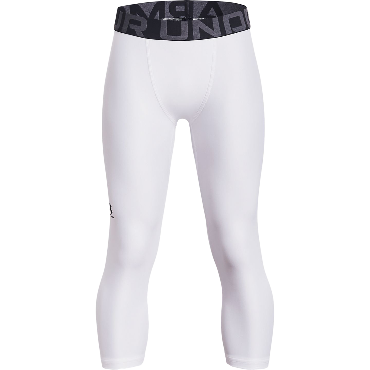 Boys' HeatGear 3/4 Leggings - Moisture-Wicking Compression Pants for Active Kids - Perfect for Running, Soccer & Outdoor Sports