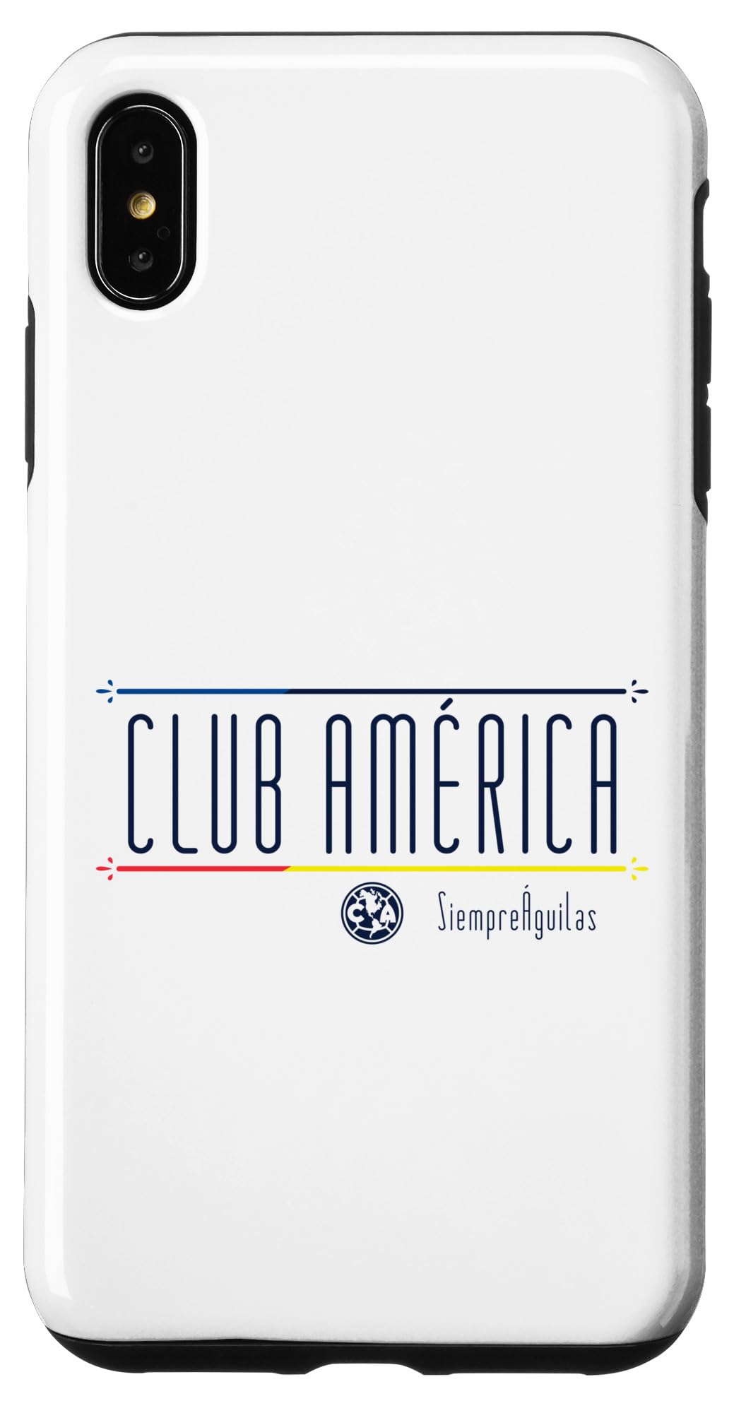 iPhone XS Max Club America Phone Case - Exclusive Soccer Team Design, Shockproof & Slim Protection | Perfect for Fans, Travel & Daily Use