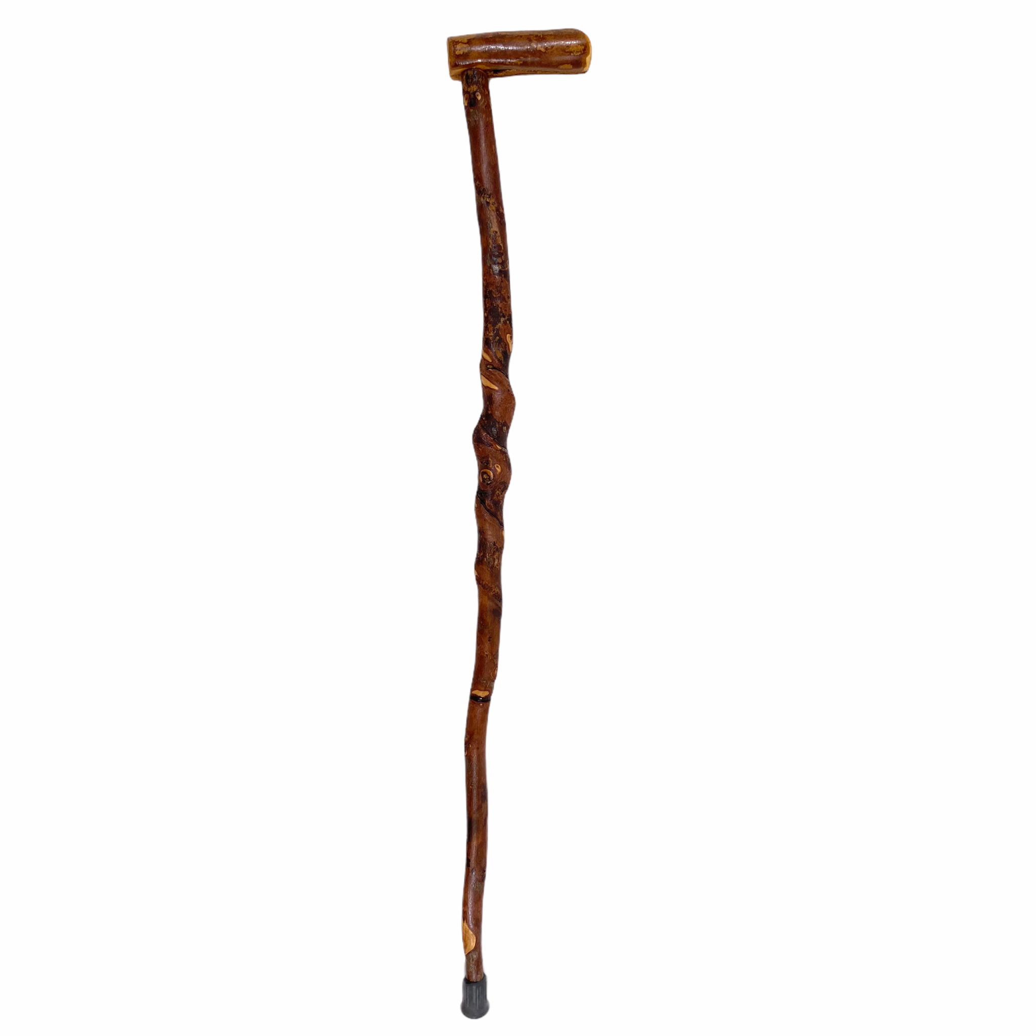 Natural Spiral Vine Twisted Wood Walking Cane - 36