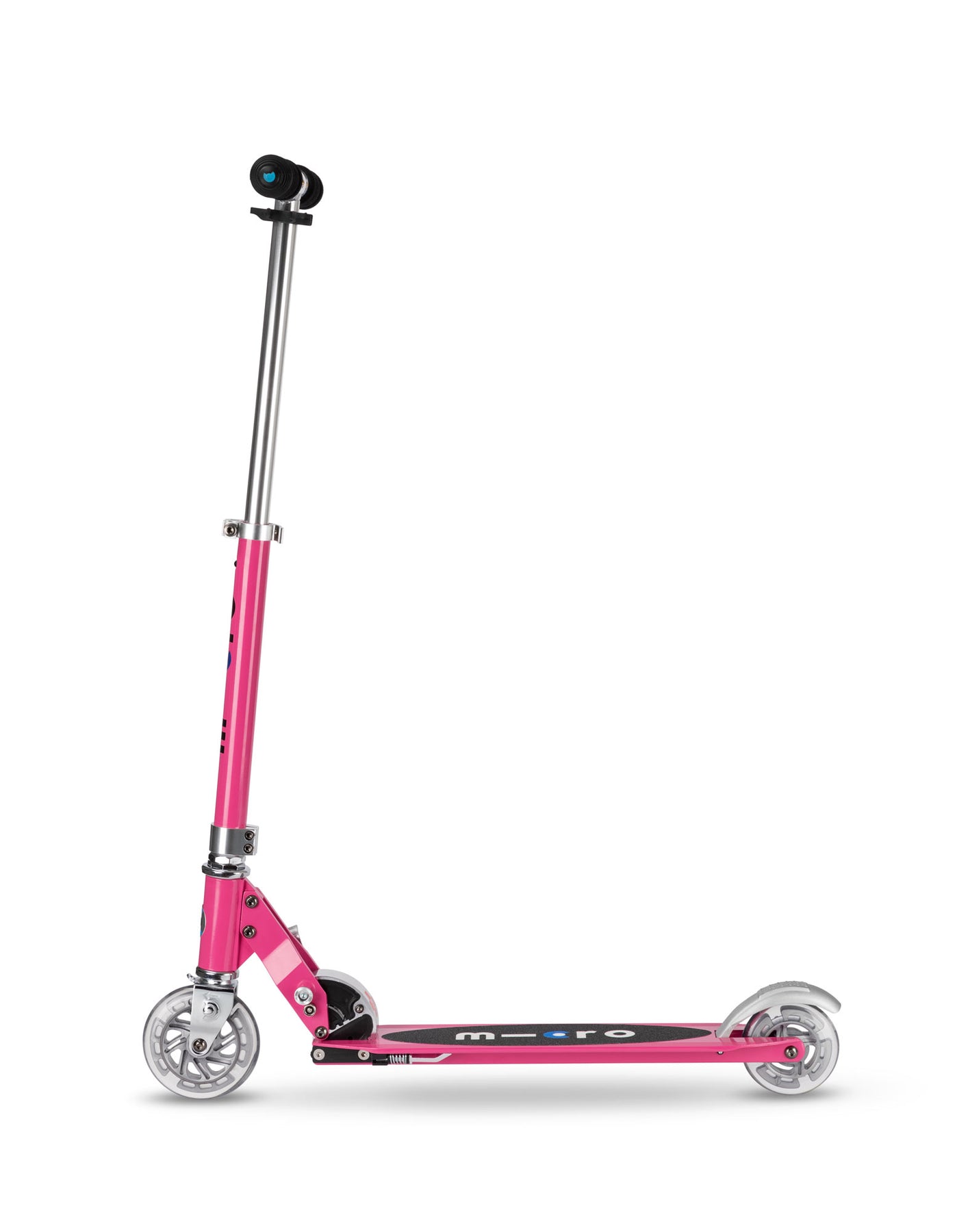 Micro Sprite Kids Scooter - Lightweight Foldable Kick Scooter for Boys & Girls Ages 5-12 | Adjustable Handlebar Height | Smooth Ride | Perfect for Commuting to School, Park Rides & Neighborhood Fun (Pink)
