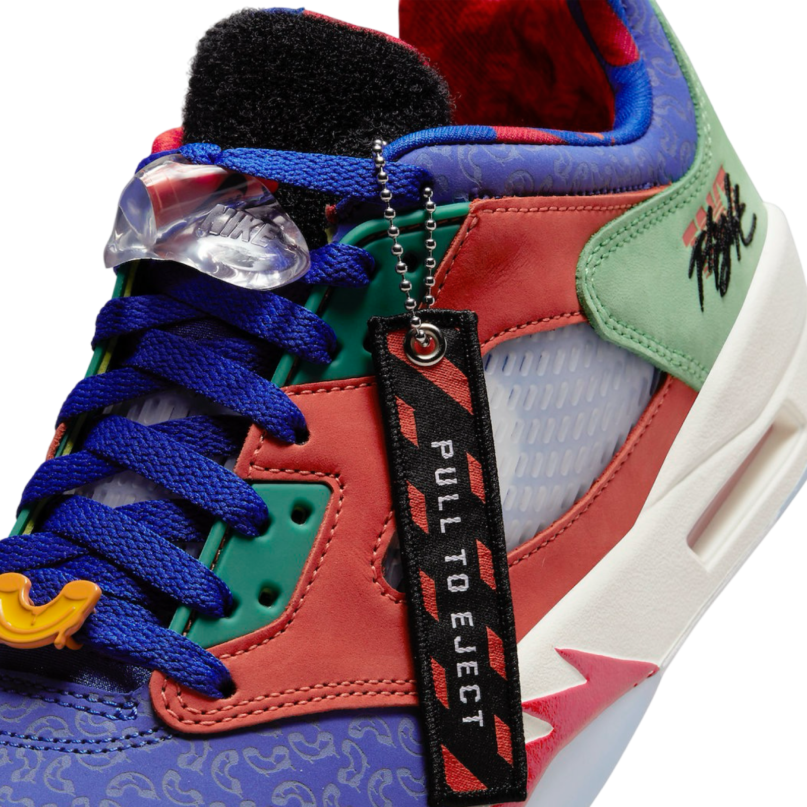 Air Jordan 5 Retro Low Doernbecher Michael Hyper Royal Orange Sneakers - Limited Edition Basketball Shoes for Men - Perfect for Streetwear & Sneaker Collectors