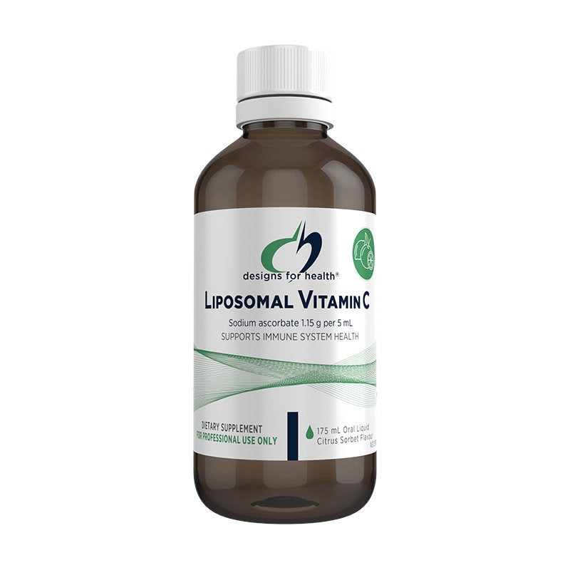 Designs For Health Liposomal Vitamin C LIPOCELLE™ - Premium Immune Support Supplement for Adults - Boost Energy & Antioxidant Protection - Ideal for Daily Wellness & Cold Season Defense
