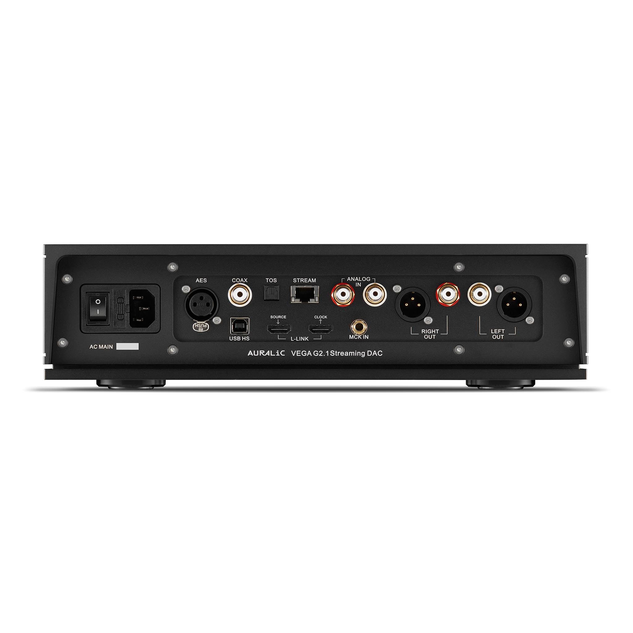 AURALiC VEGA G2.1 High-Resolution Streaming DAC - Audiophile Digital-to-Analog Converter for Home Audio Systems | Perfect for Music Streaming, Hi-Fi Listening & Studio Monitoring
