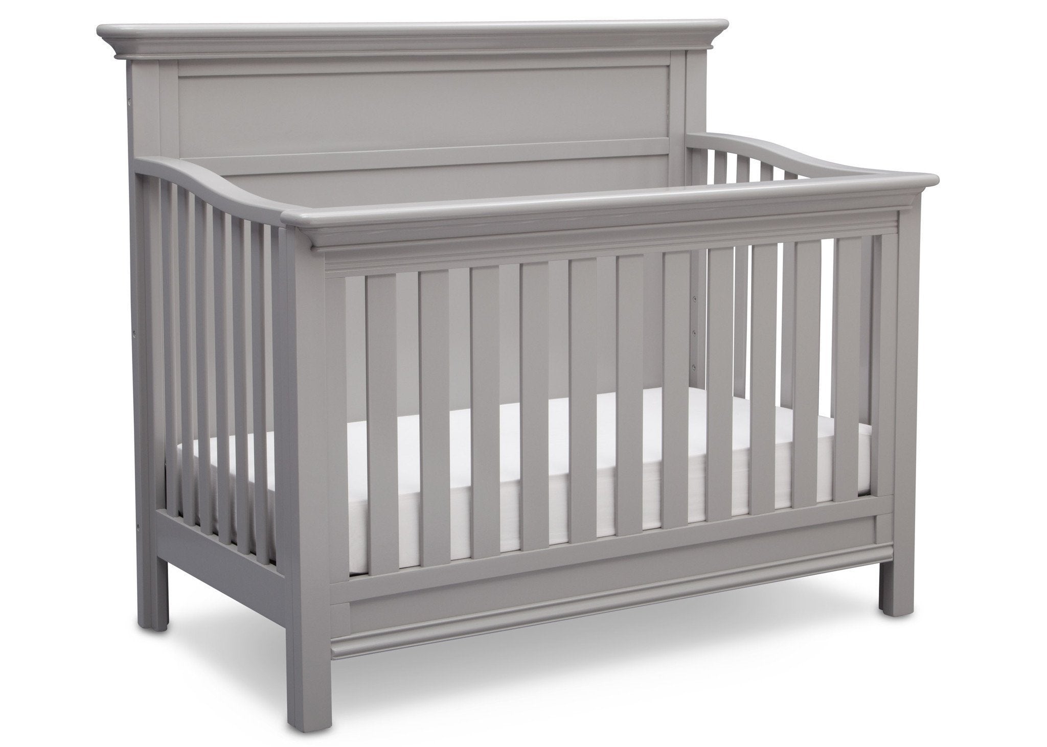 Fairmount 4-in-1 Convertible Baby Crib - Toddler Bed, Daybed & Full-Size Bed - Safe & Stylish Nursery Furniture for Newborns to Teens - Perfect for Bedrooms, Daycare & Guest Rooms