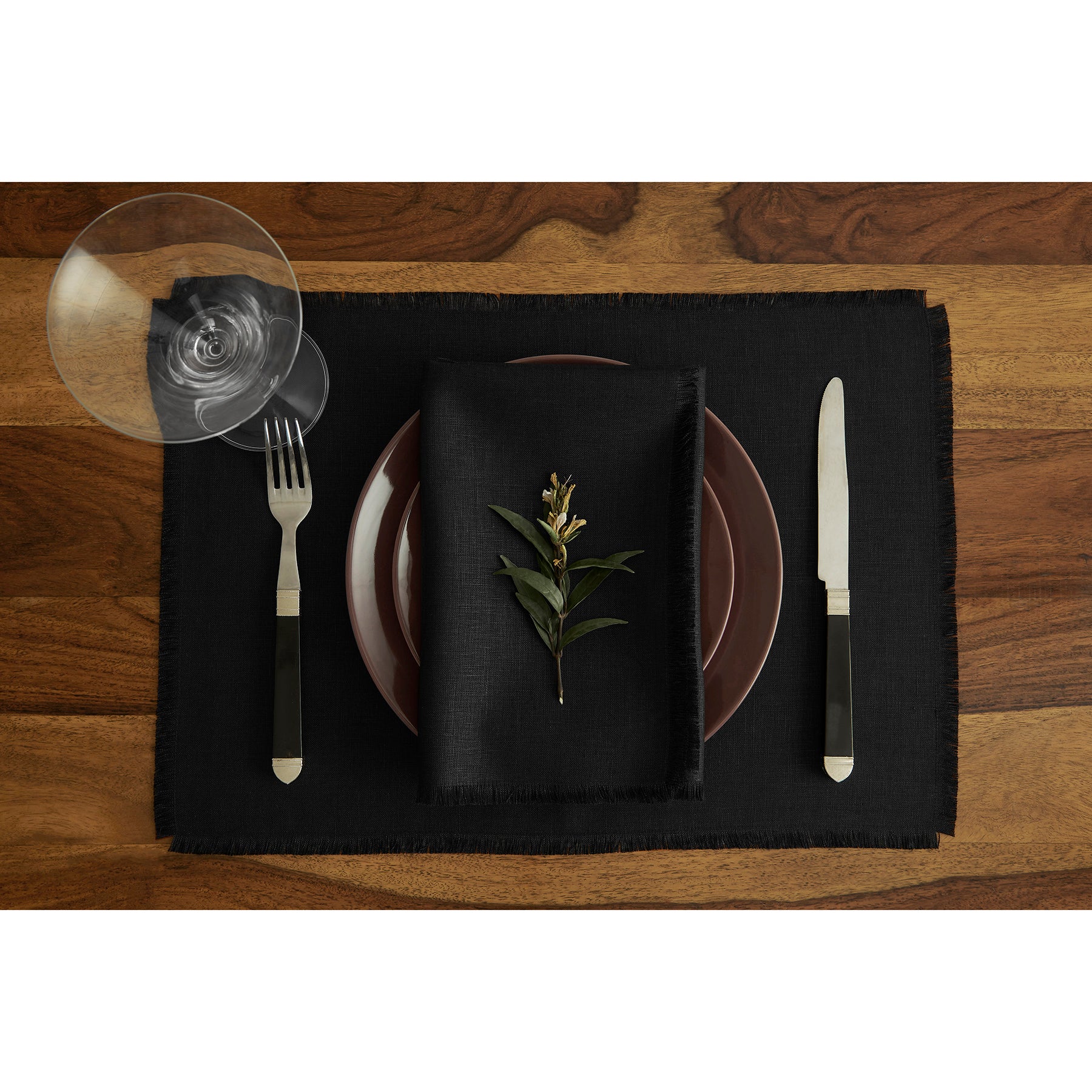 Stylish Fringe Placemats Set of 4 - Boho Chic Table Decor for Dining Room, Kitchen, or Outdoor Entertaining