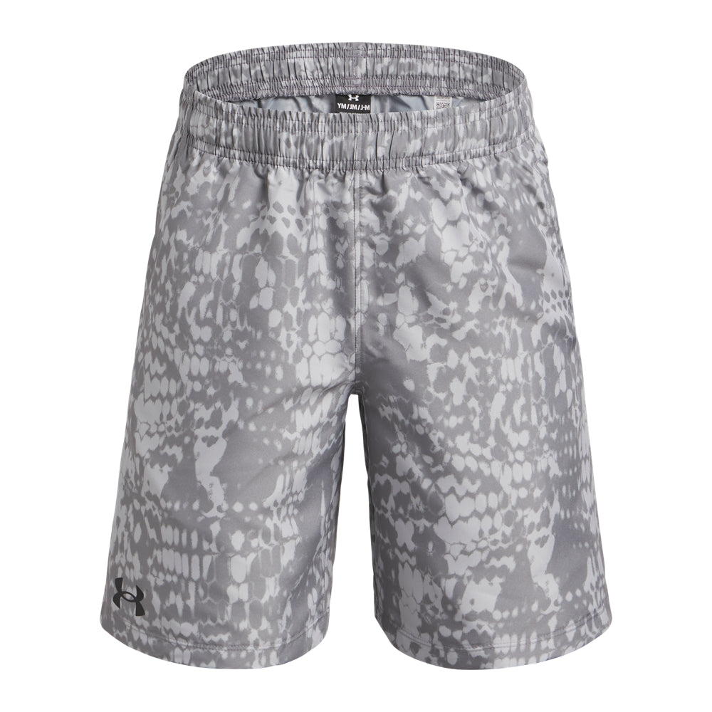 Boys' Under Armour Youth Woven Printed Athletic Shorts - Lightweight Breathable Workout & Basketball Shorts for Kids - Perfect for Sports, Gym, and Casual Wear