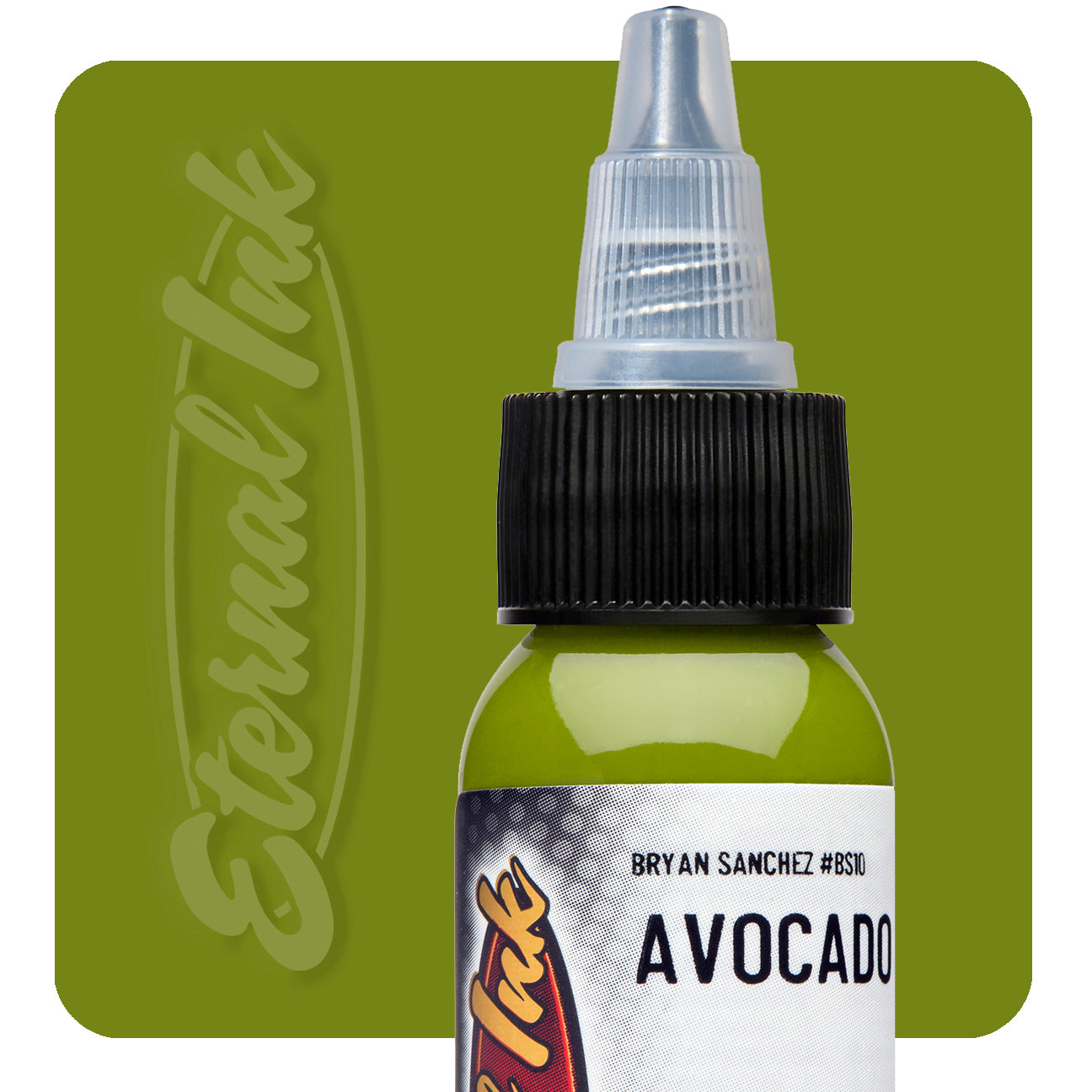 Eternal Bryan Sanchez Avocado Watercolor Ink - Premium Art Supplies for Watercolor Painting, Calligraphy & DIY Crafts