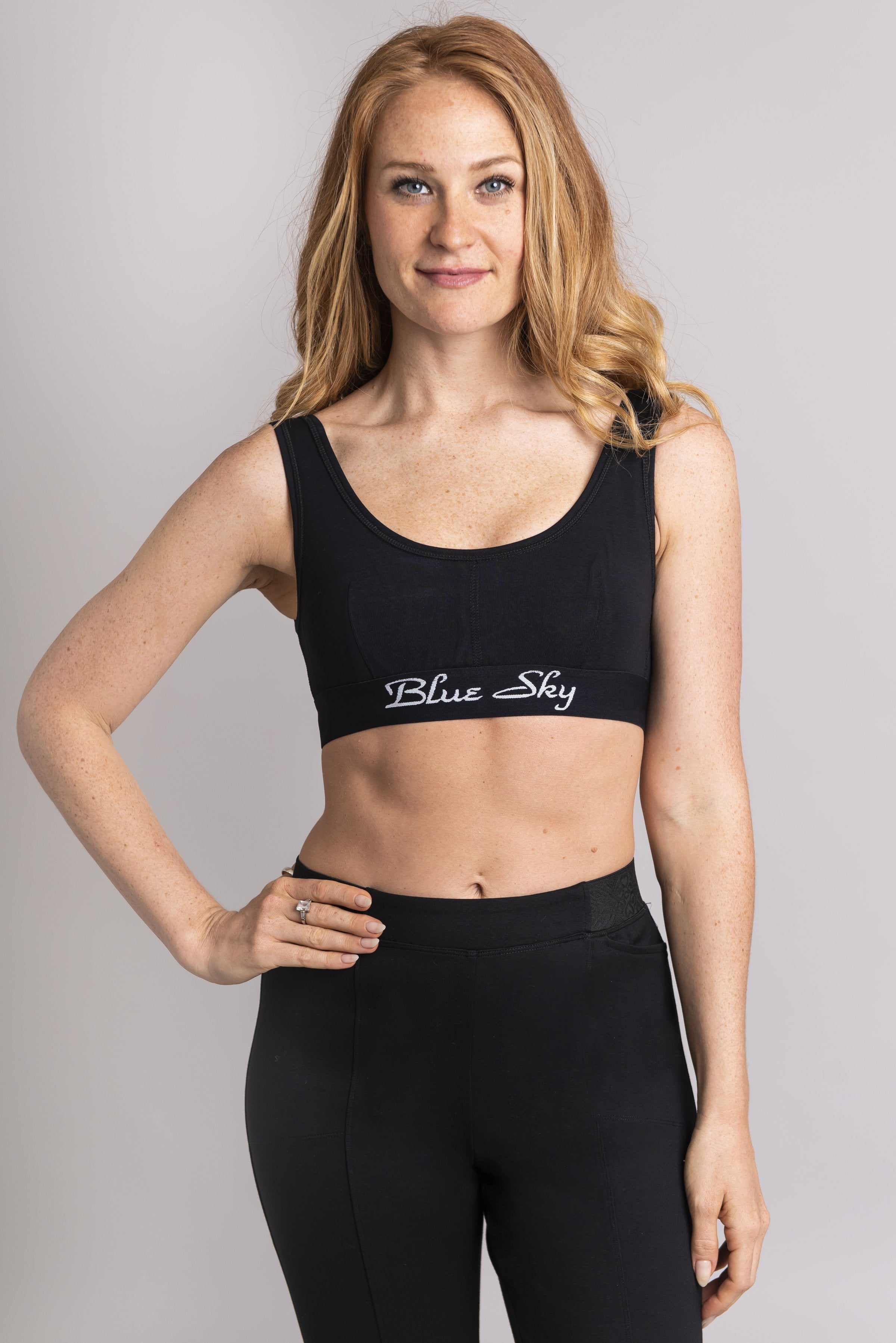 Dylan Comfortable Black Bamboo Bra - Soft Wireless Support for Yoga, Sleep & Everyday Wear