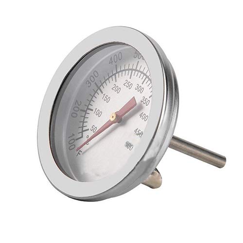 Stainless Steel BBQ Thermometer - Digital Oven & Grill Temperature Gauge for Smoking, Baking, and Outdoor Cooking - Perfect for Kitchen, Camping, and Backyard Barbecues