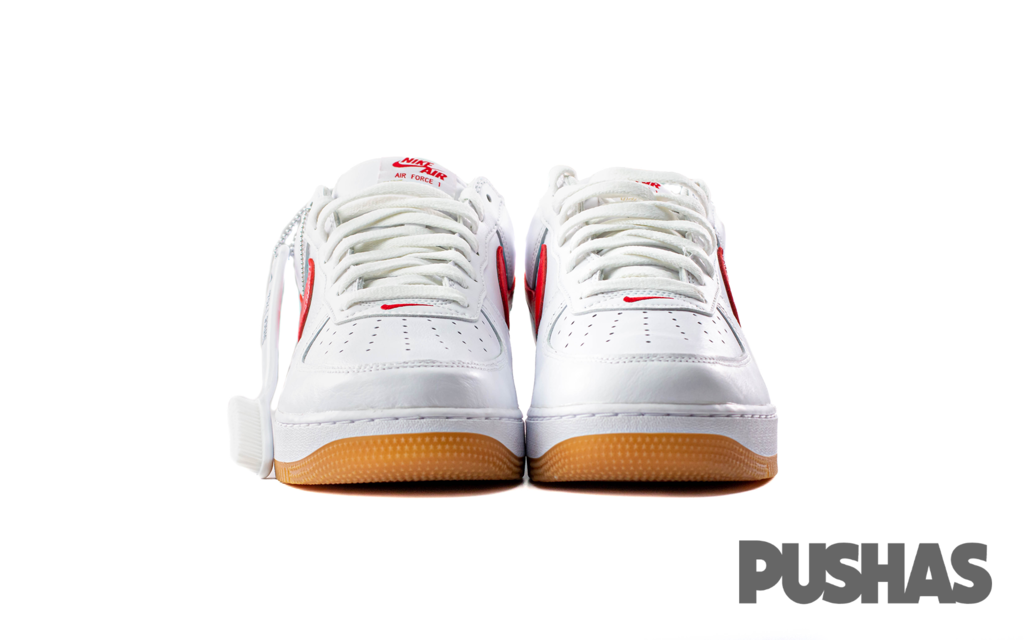Nike Air Force 1 '07 Low 'Color of the Month University Red Gum' Sneakers (2023) - Men's Basketball Shoes for Casual Wear & Street Style