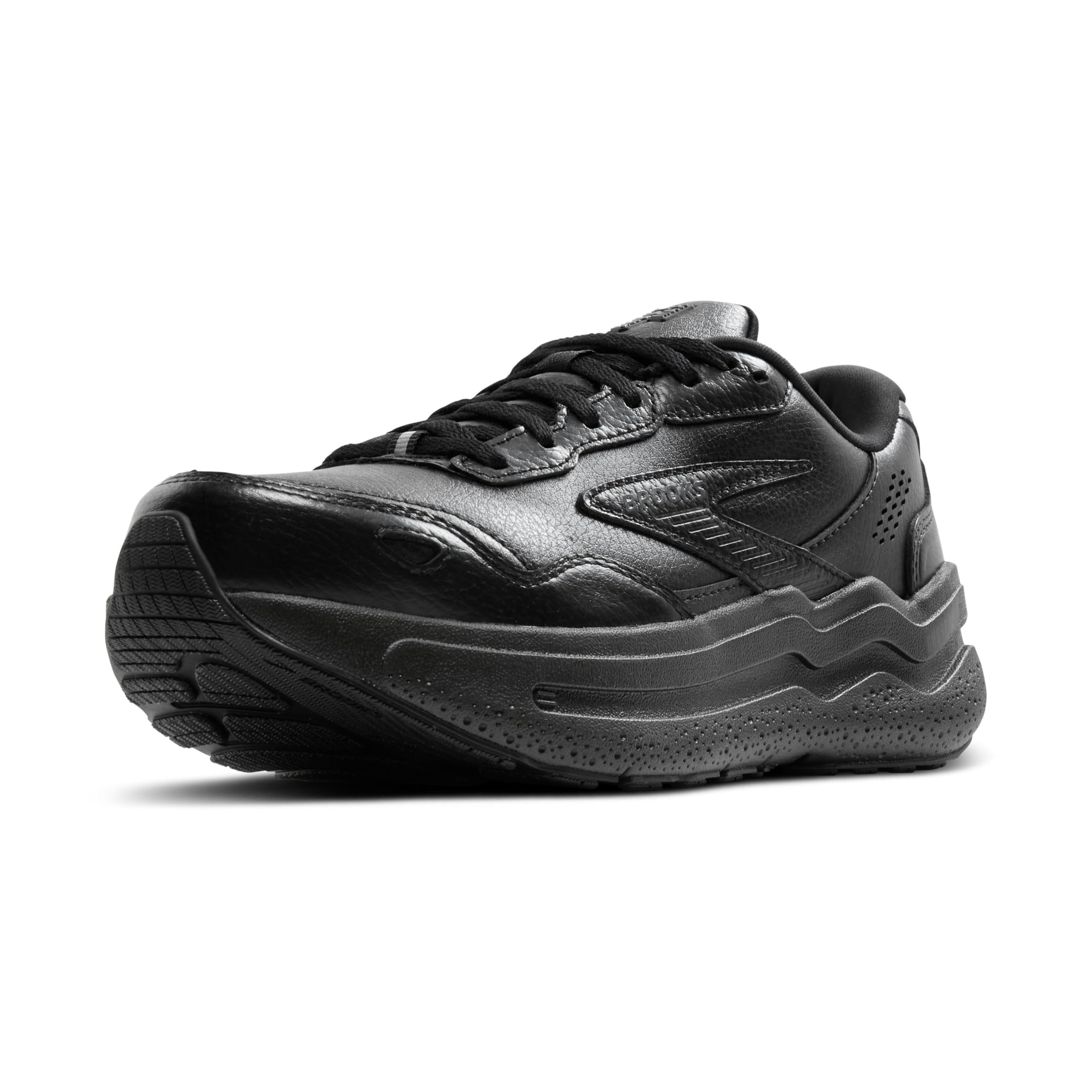 Brooks Men’s Ghost Max Running Shoes - Suede & Leather Neutral Cushioned Sneakers for Walking, Jogging & Daily Comfort - Perfect for Road Running, Gym Workouts & Casual Wear