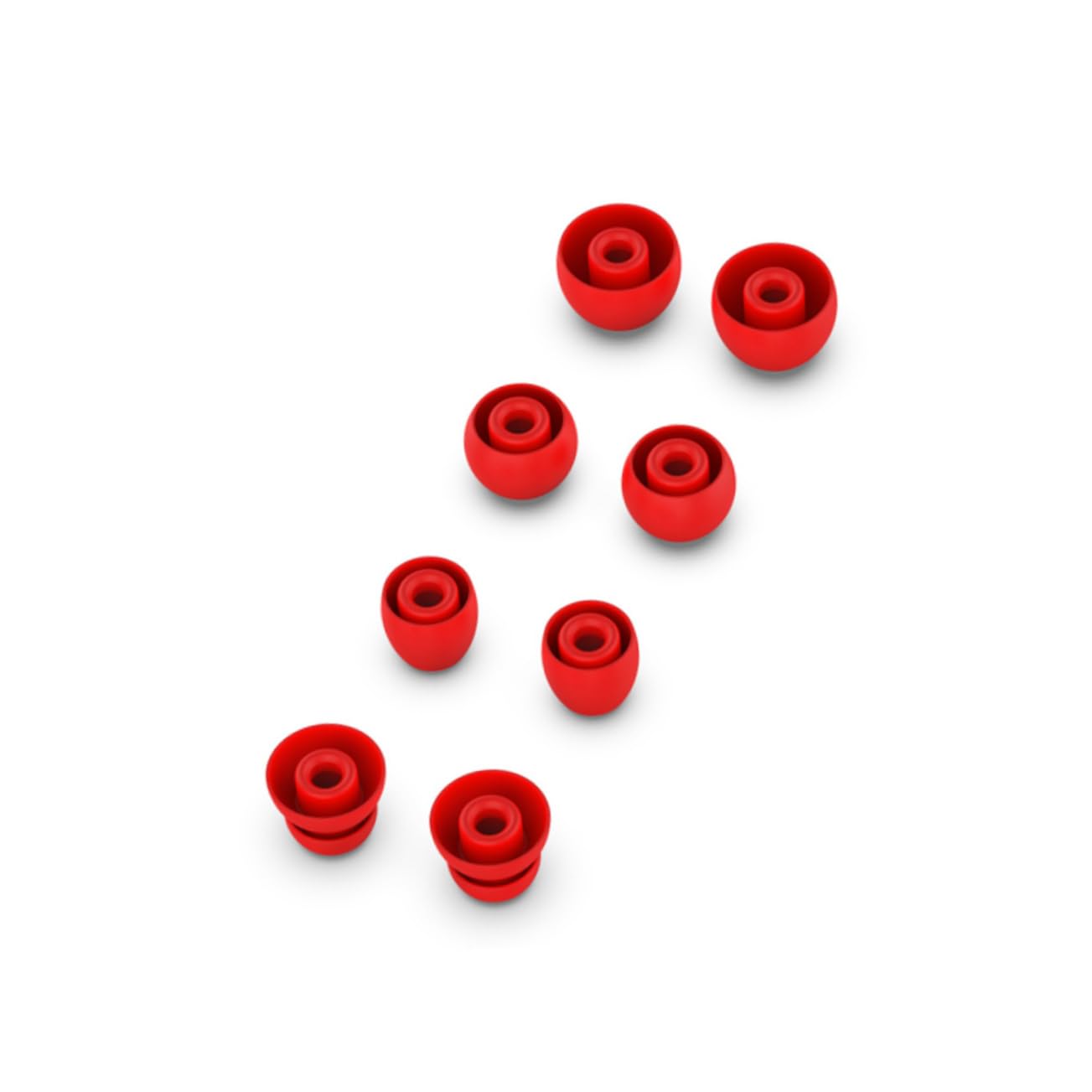 Angoily 16PCs Silicone Earbud Tips for Pro 3 - Comfortable Noise Isolating Earphone Replacement Cushions - Perfect for Workouts, Commuting & Travel
