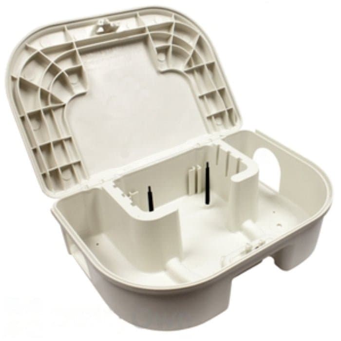 EZ Klean Rodent Bait Station - Weatherproof Outdoor Mouse & Rat Trap Box for Home, Garage & Garden Pest Control - Safe & Effective Rodent Killer for Indoor/Outdoor Use