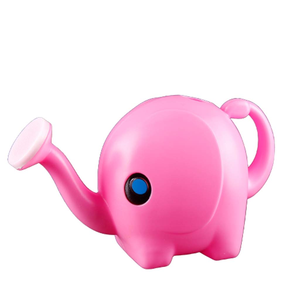 Elephant Shaped Watering Can for Kids - Pink Gardening Water Pot for Home, Garden, Flowers, Plants & Succulents - Perfect for Indoor & Outdoor Plant Care