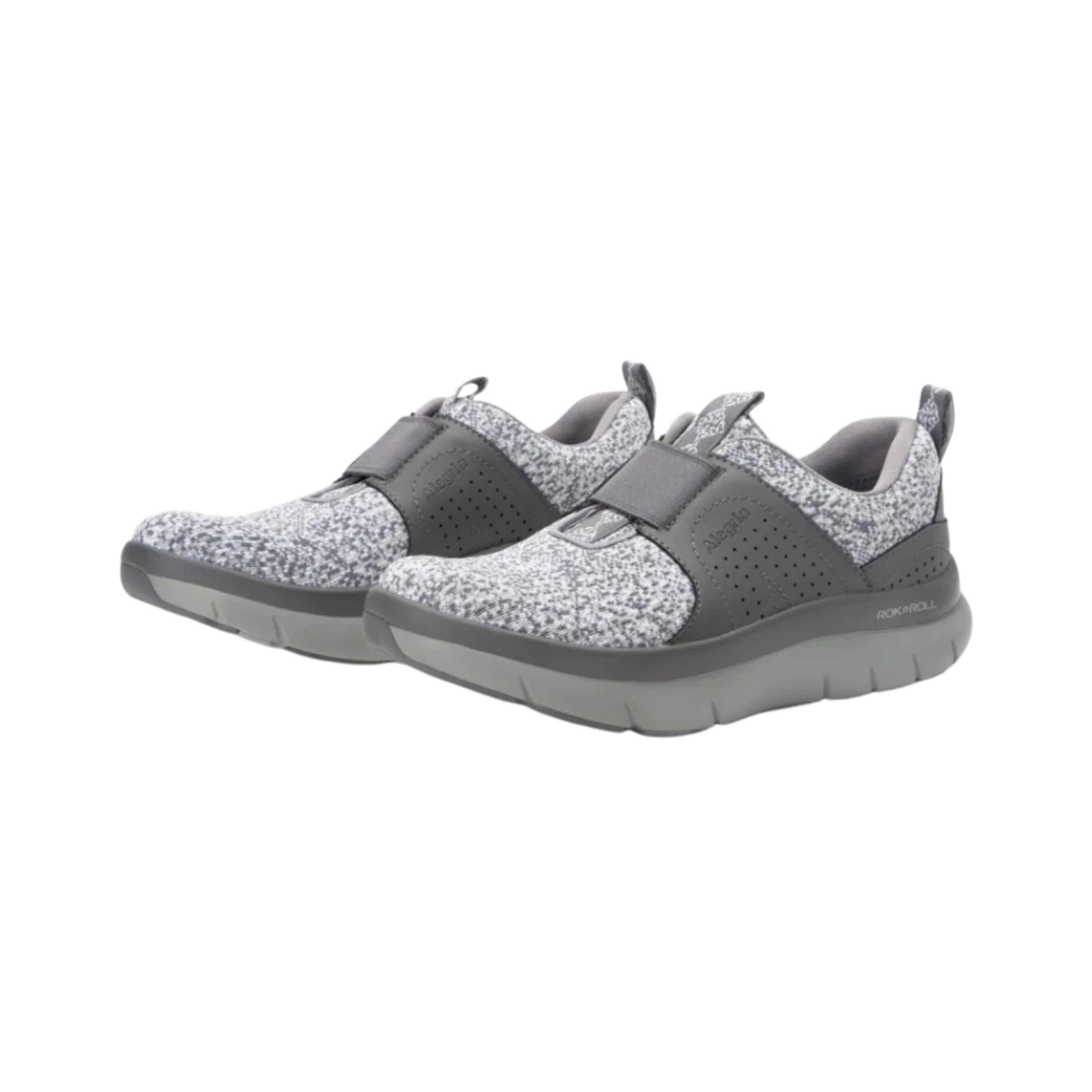 Women's Rotating Sneakers Grey - Lightweight Comfortable Walking Shoes for Women - Perfect for Running, Gym Workouts & Daily Wear