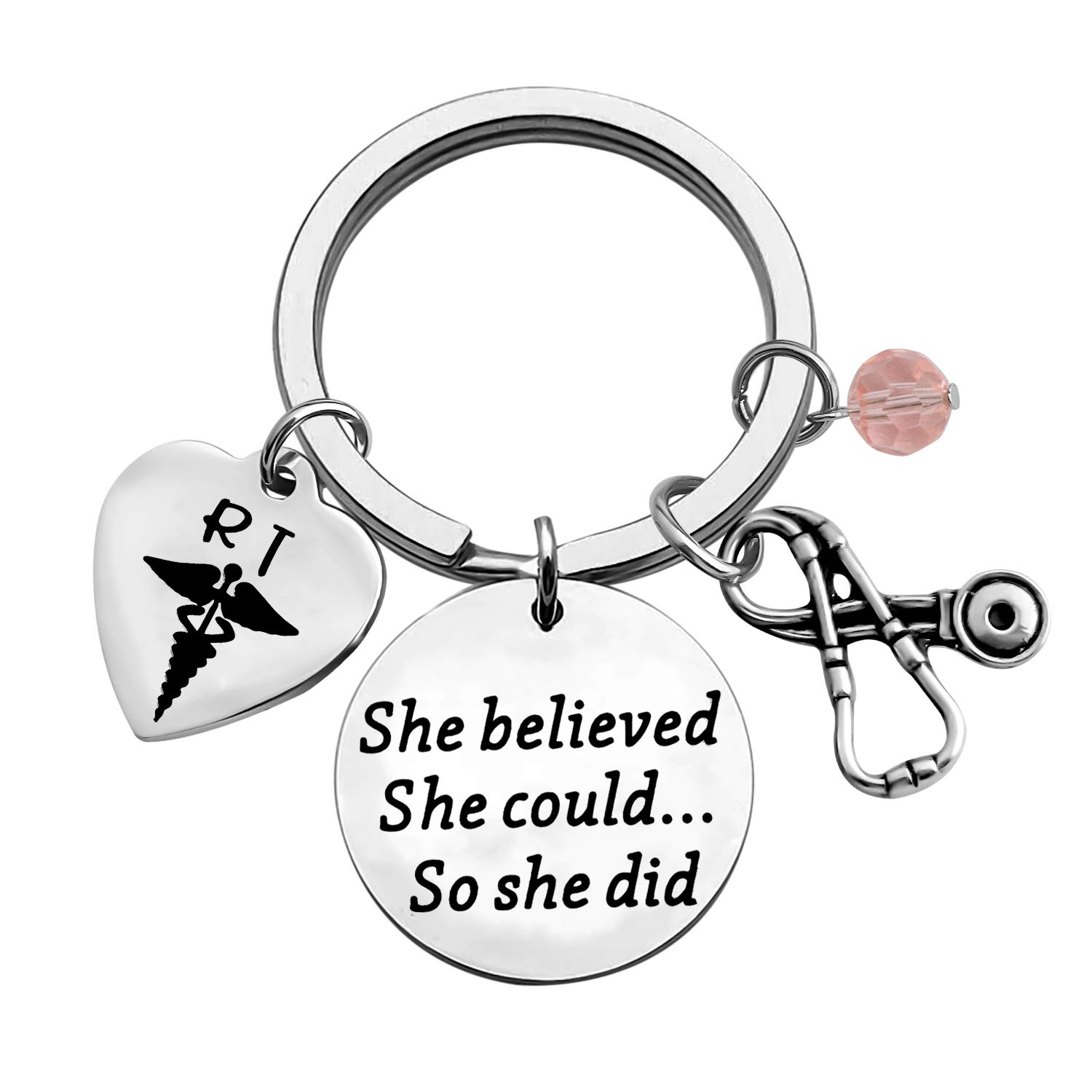 Respiratory Therapist Gift for Students & Graduates - Inspirational 'She Believed She Could So She Did' RT Gift - Perfect for RT School Graduation, Appreciation & Work Motivation