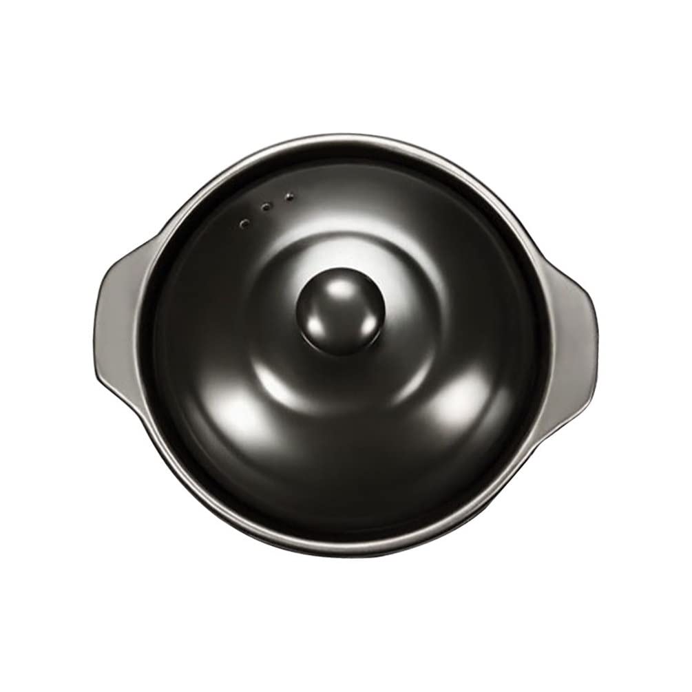 UPKOCH 3.5 Quart Ceramic Stew Pot with Lid - Non-Stick Stoneware Casserole Pot, Oven & Stovetop Safe Clay Soup Pot for Korean Cooking, Stews, Soups & Stock - Perfect for Home Kitchen & Restaurant Use