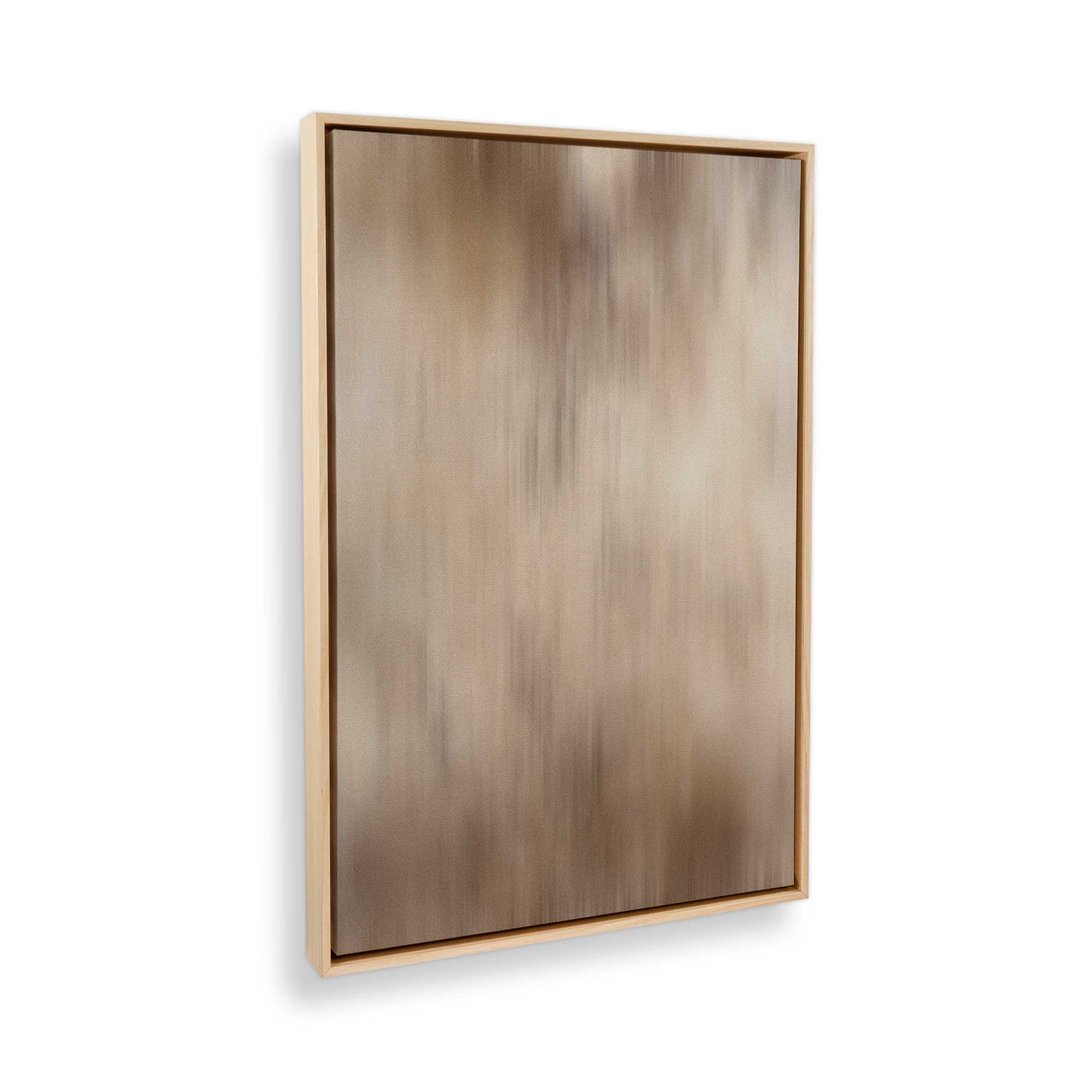 Cosmic Latte Art Print on Canvas - Modern Space Themed Wall Decor for Living Room, Bedroom & Office