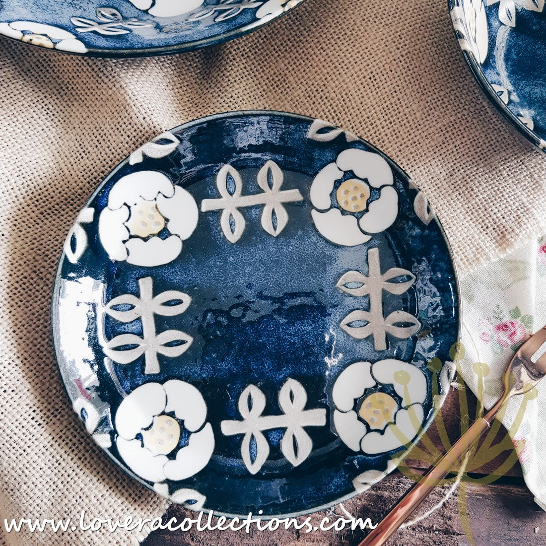 Aito Japan Nordic Floral Dinnerware Set - 60% Off Sale - Elegant Plates, Bowls & Cups for Home Dining, Wedding Registry & Gift Giving