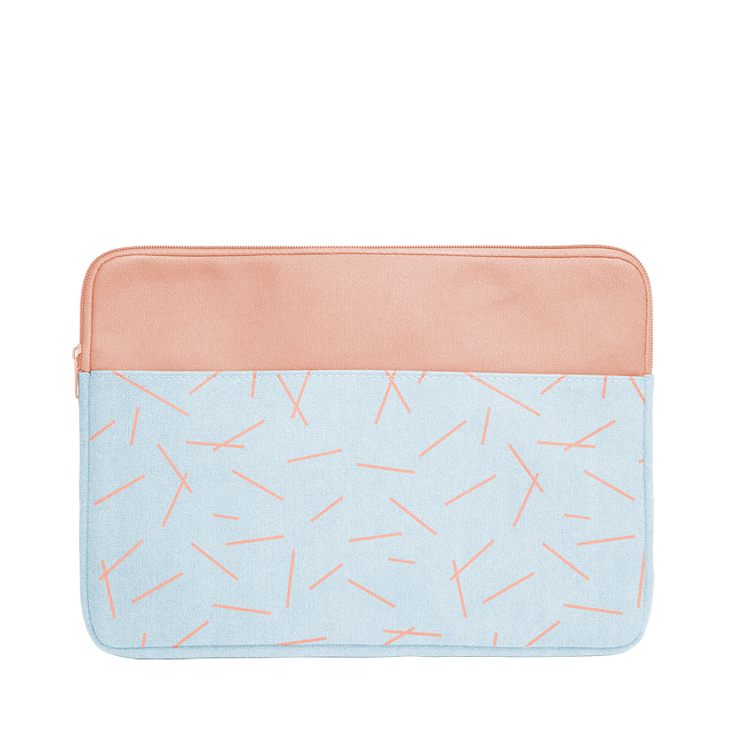 Durable Canvas Laptop Sleeve Case for MacBook Air/Pro 13-15 Inch - Lightweight Protective Cover for Travel, Work & School | Water-Resistant & Stylish Design