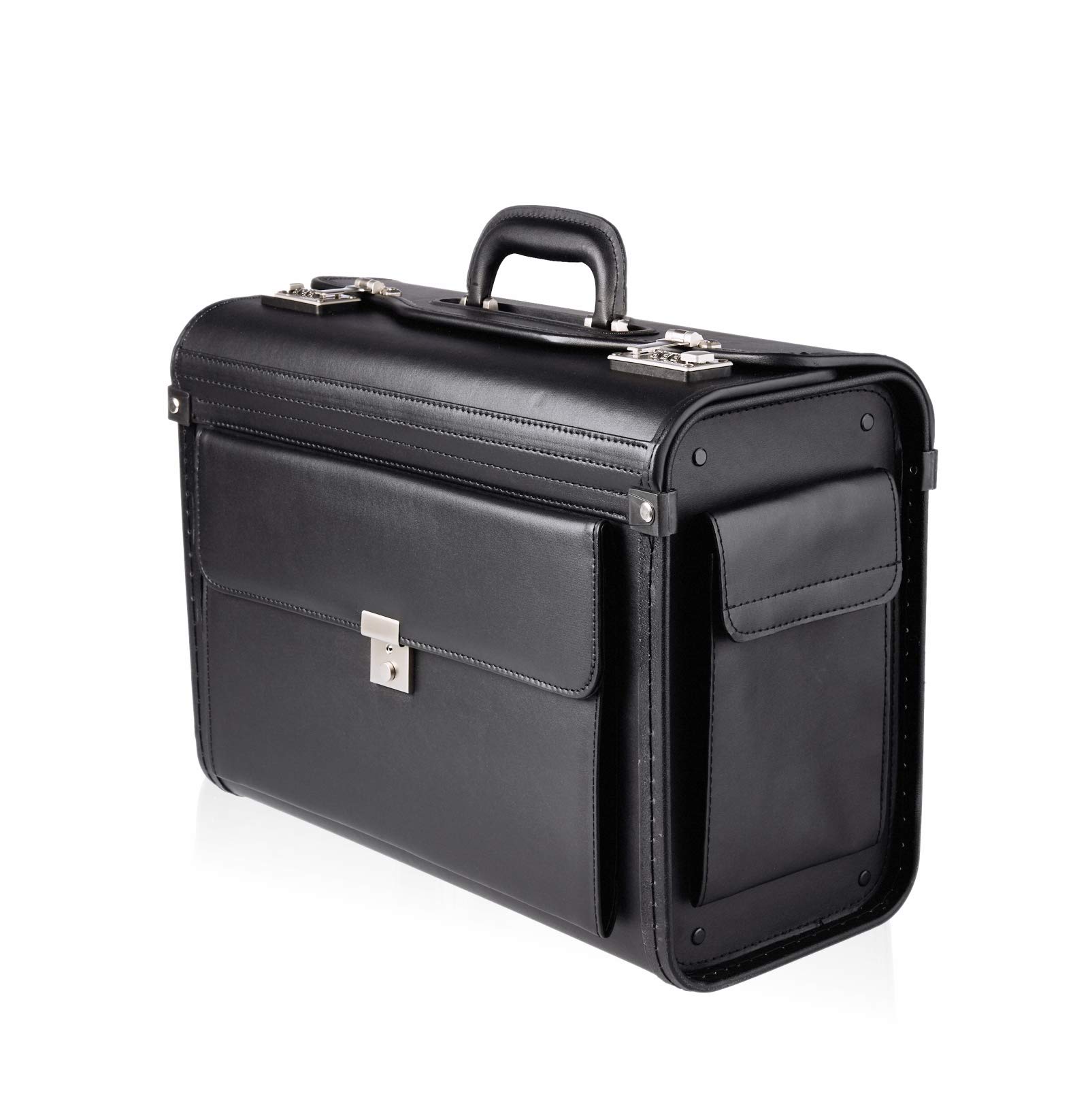 Professional Pilot Catalog Briefcase - Business Laptop Bag for Work & Travel | Durable Office Organizer for Men & Women | Perfect for Business Trips, Commuting & Air Travel
