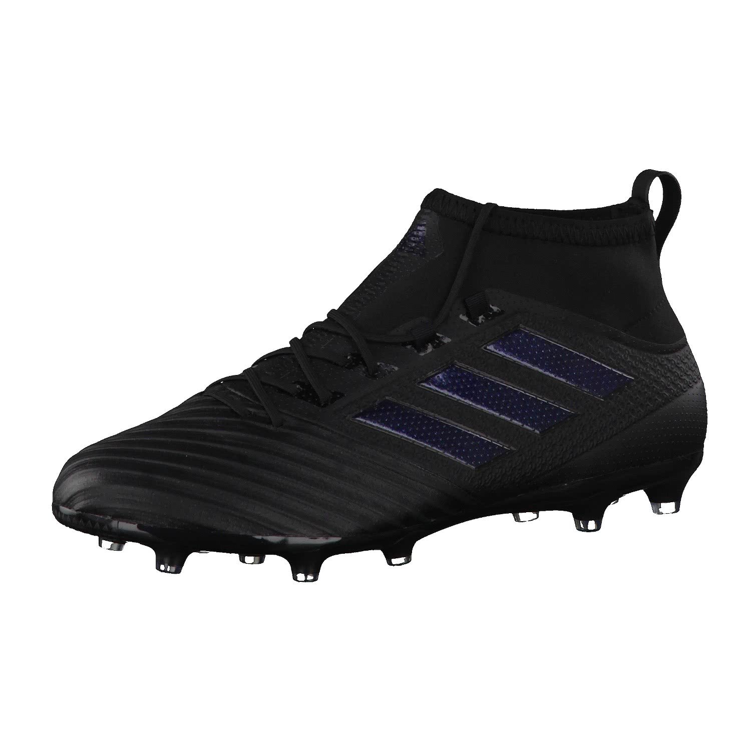 adidas Ace 17.2 FG Soccer Cleats for Men - Core Black/Utility Black - Size UK 7.5 - Perfect for Professional Matches & Training Sessions