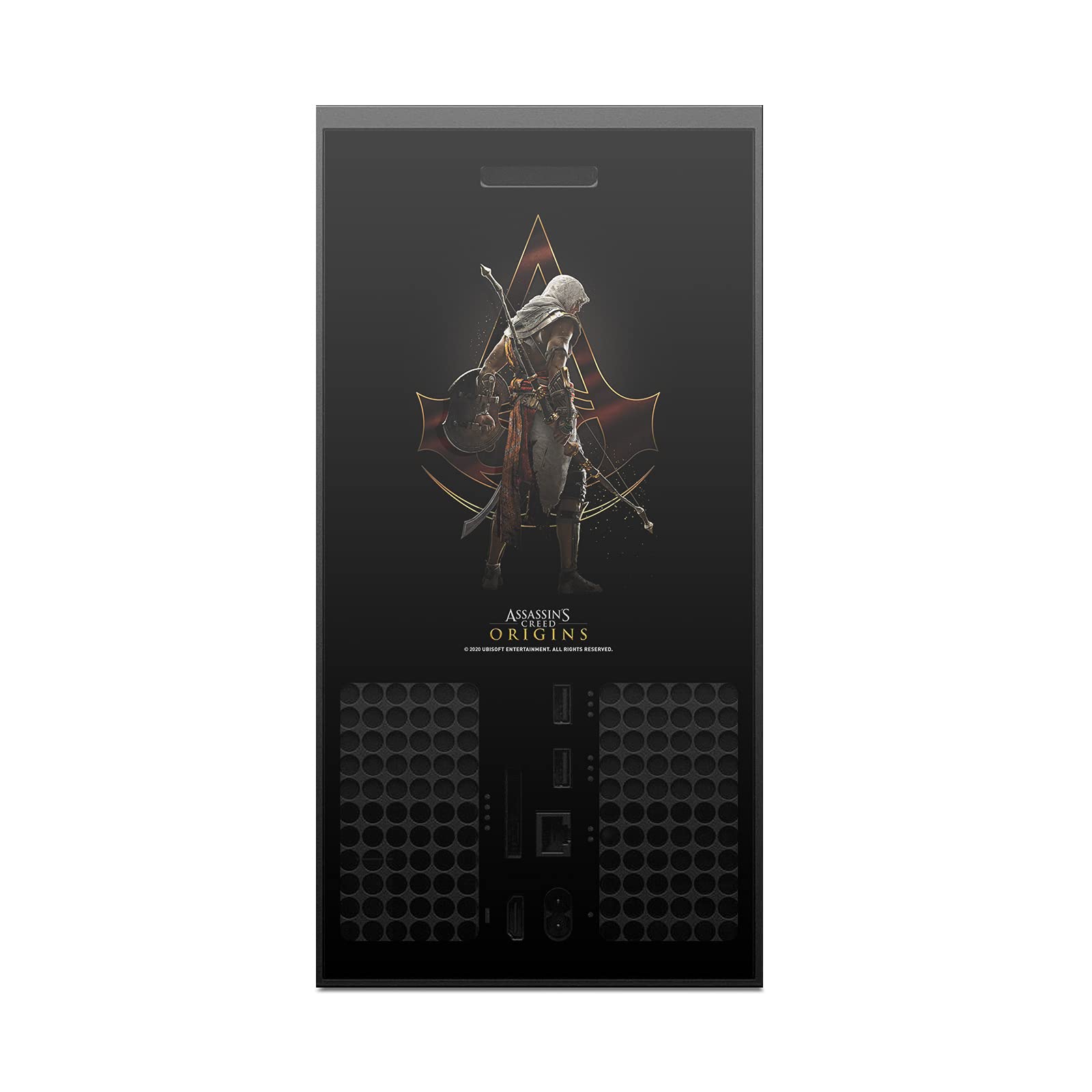 Official Assassin's Creed Bayek Crest Vinyl Skin Sticker for Xbox Series X Console & Controller - Licensed Gaming Decal with Matte Finish | Perfect for Gaming Setups, Collectors & Xbox Fans