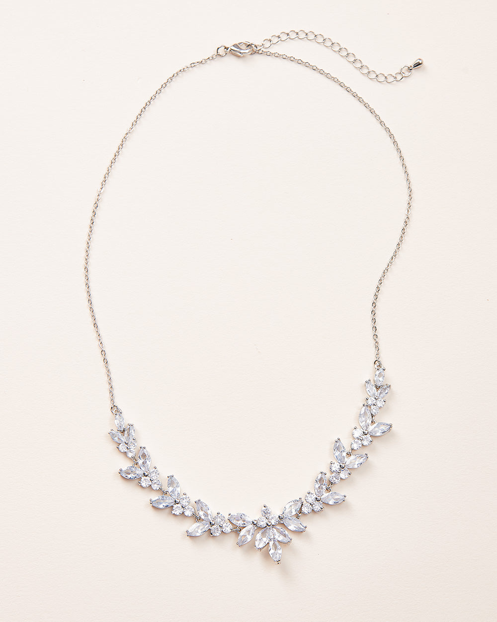 Adina CZ Necklace for Women - Elegant Cubic Zirconia Pendant Jewelry - Perfect for Parties, Weddings & Everyday Wear