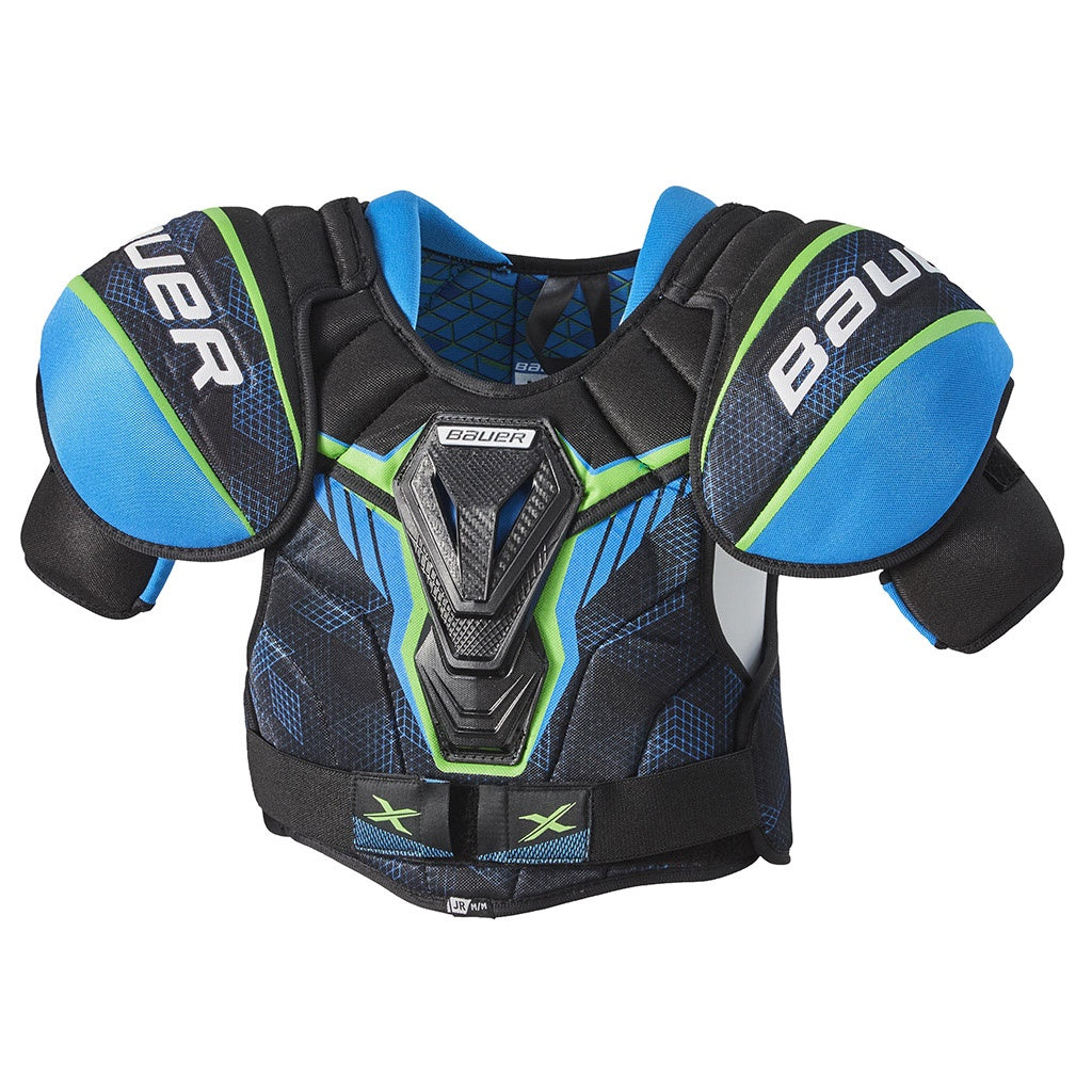 Bauer X Junior Ice Hockey Shoulder Pads - Youth Protective Gear for Hockey Players - Perfect for Training & Games