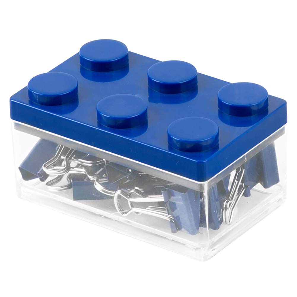 19mm Mini Binder Clips 24Pcs - Small Metal Paper Clamps for Office & School