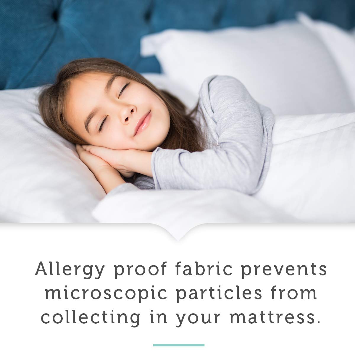 AllerEase 2-in-1 Hypoallergenic Mattress Pad with Removable Top - Twin XL Size, Hot Water Washable for Dust Mite Protection - Perfect for Dorm Beds, Guest Rooms & Allergy Relief