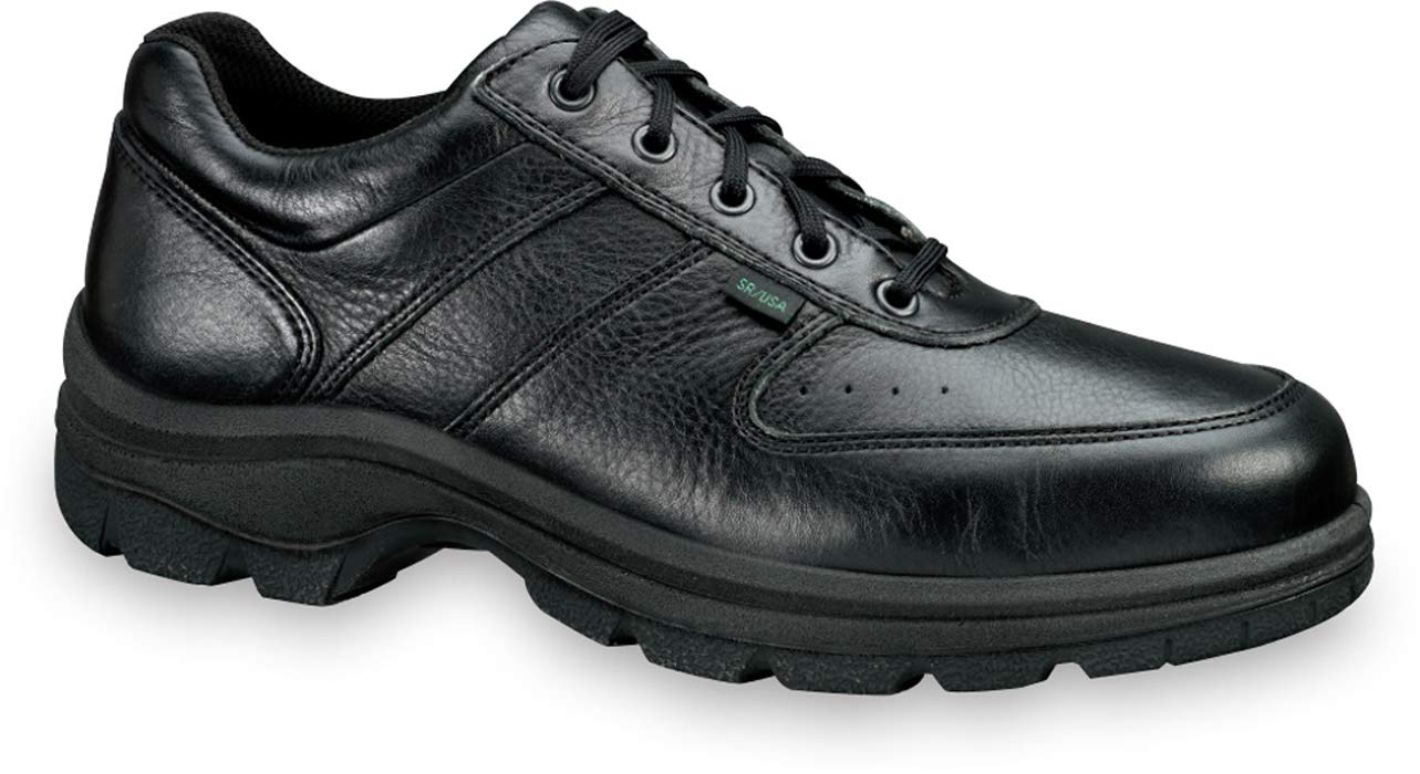 Thorogood Men's Soft Streets Series Moc Toe Oxford Shoes - Non-Safety Toe Work Shoes for Construction, Warehouse & Casual Wear