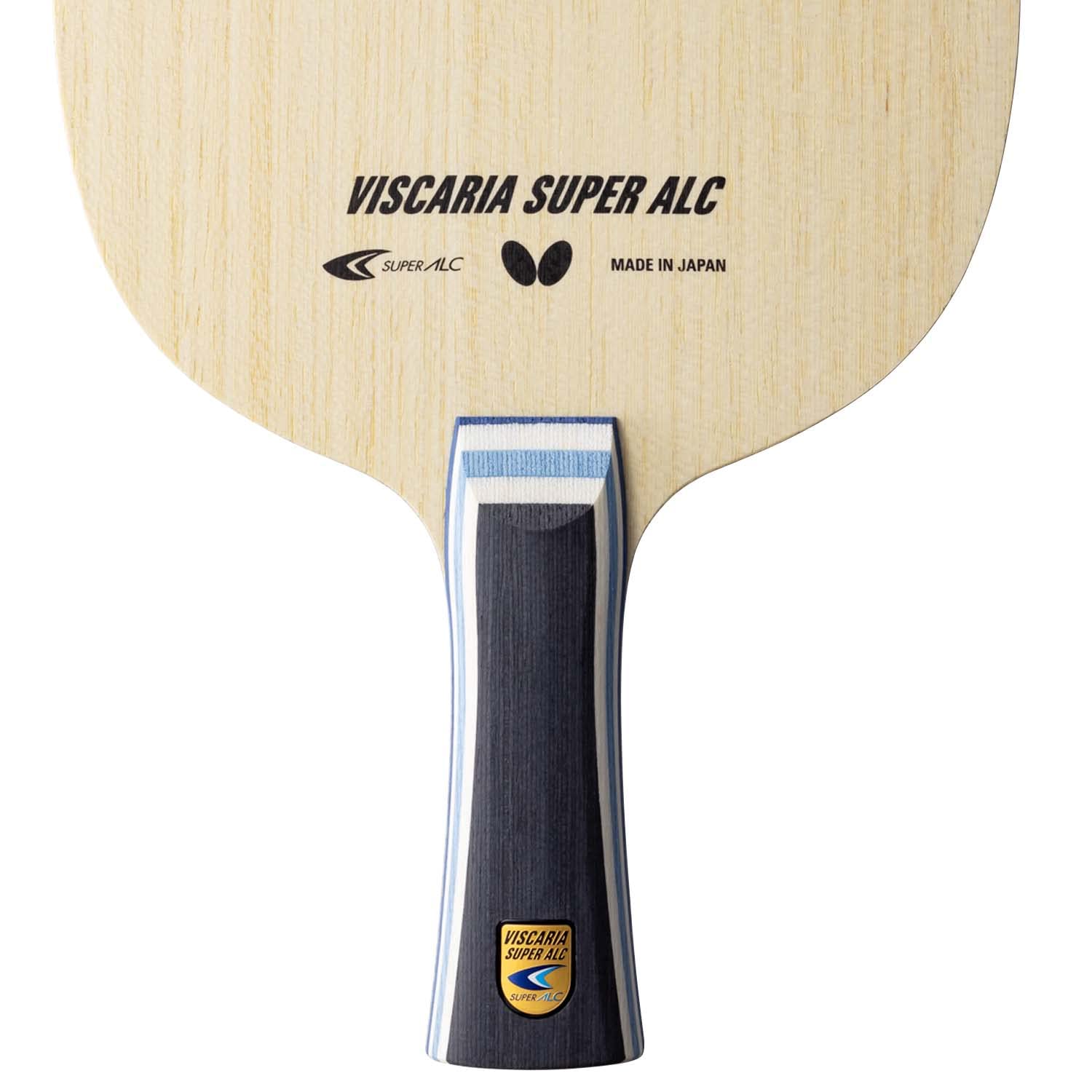 Butterfly Viscaria Super ALC Table Tennis Racket - Professional Carbon Fiber Blade for Competitive Players | FL & ST Handle Options | Japanese Craftsmanship | Perfect for Tournaments & Training Sessions