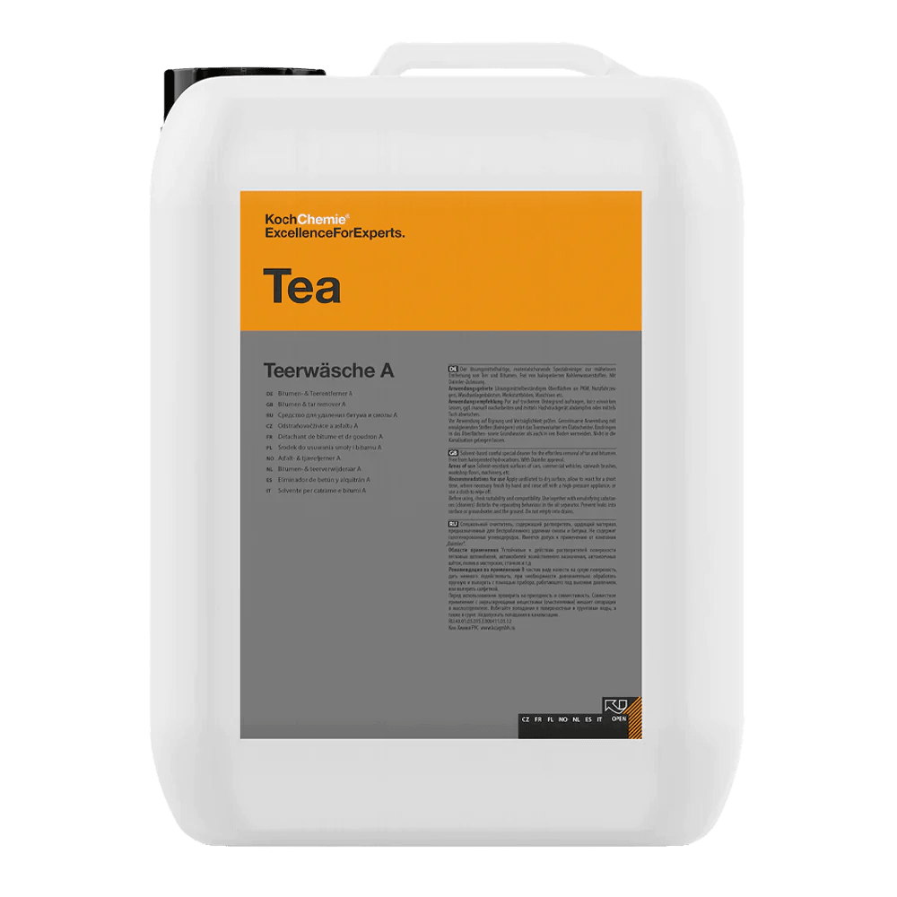 KOCH CHEMIE Teerwasche - Powerful Tar & Asphalt Remover for Cars - Effective Road Tar, Bug & Resin Cleaner for Vehicle Detailing & Maintenance