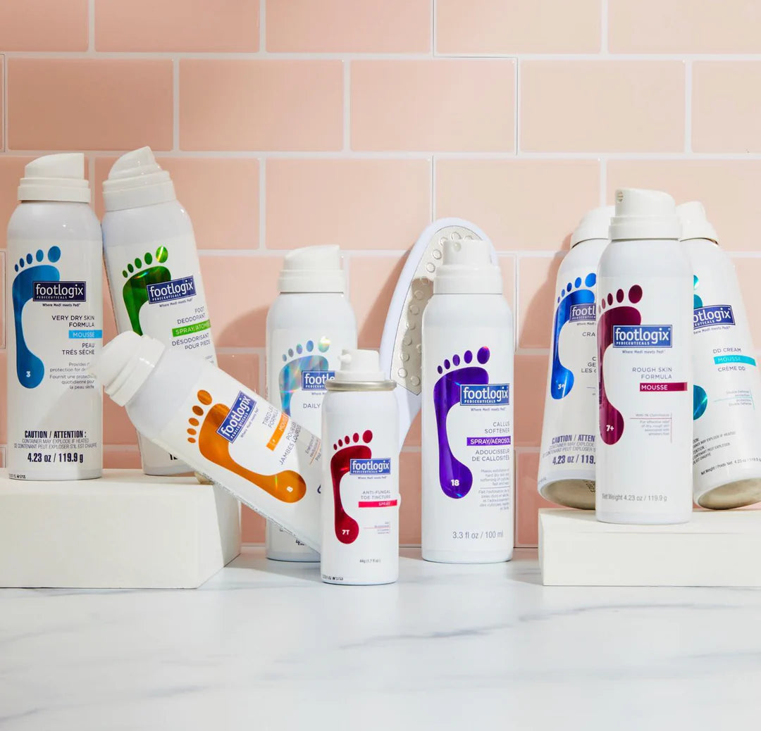 Footlogix Shoe Deodorant Spray - Eliminates Odor & Keeps Shoes Fresh - Perfect for Gym, Sports & Daily Wear