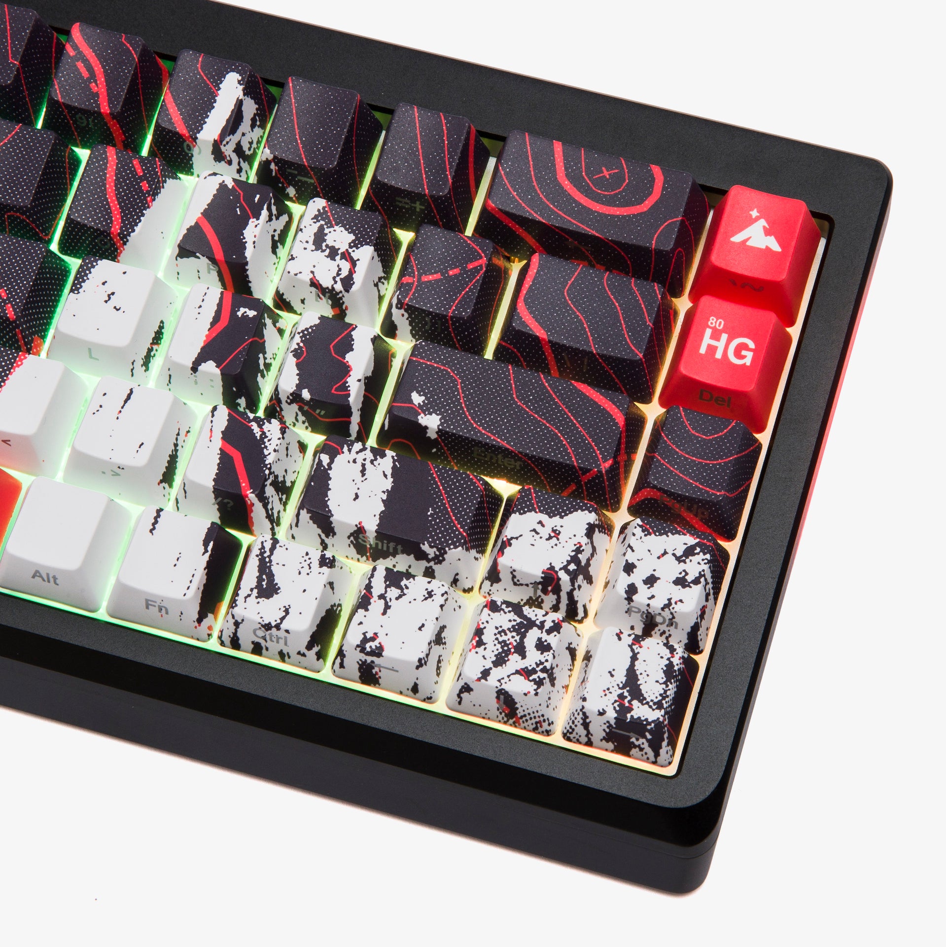 100T x HG Summit 65 Mechanical Keyboard - Onyx Black | Compact 65% Layout, Hot-Swappable Switches | Perfect for Gaming, Typing & Office Work