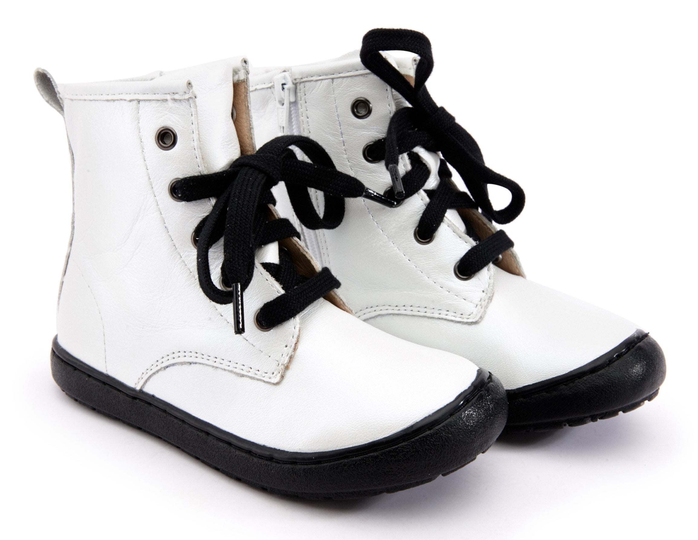 Old Soles 9005 Swagger High Top Lace-Up Sneaker Boots for Boys & Girls - Nacardo Blanco | Comfortable Kids' Shoes for School, Play & Outdoor Activities