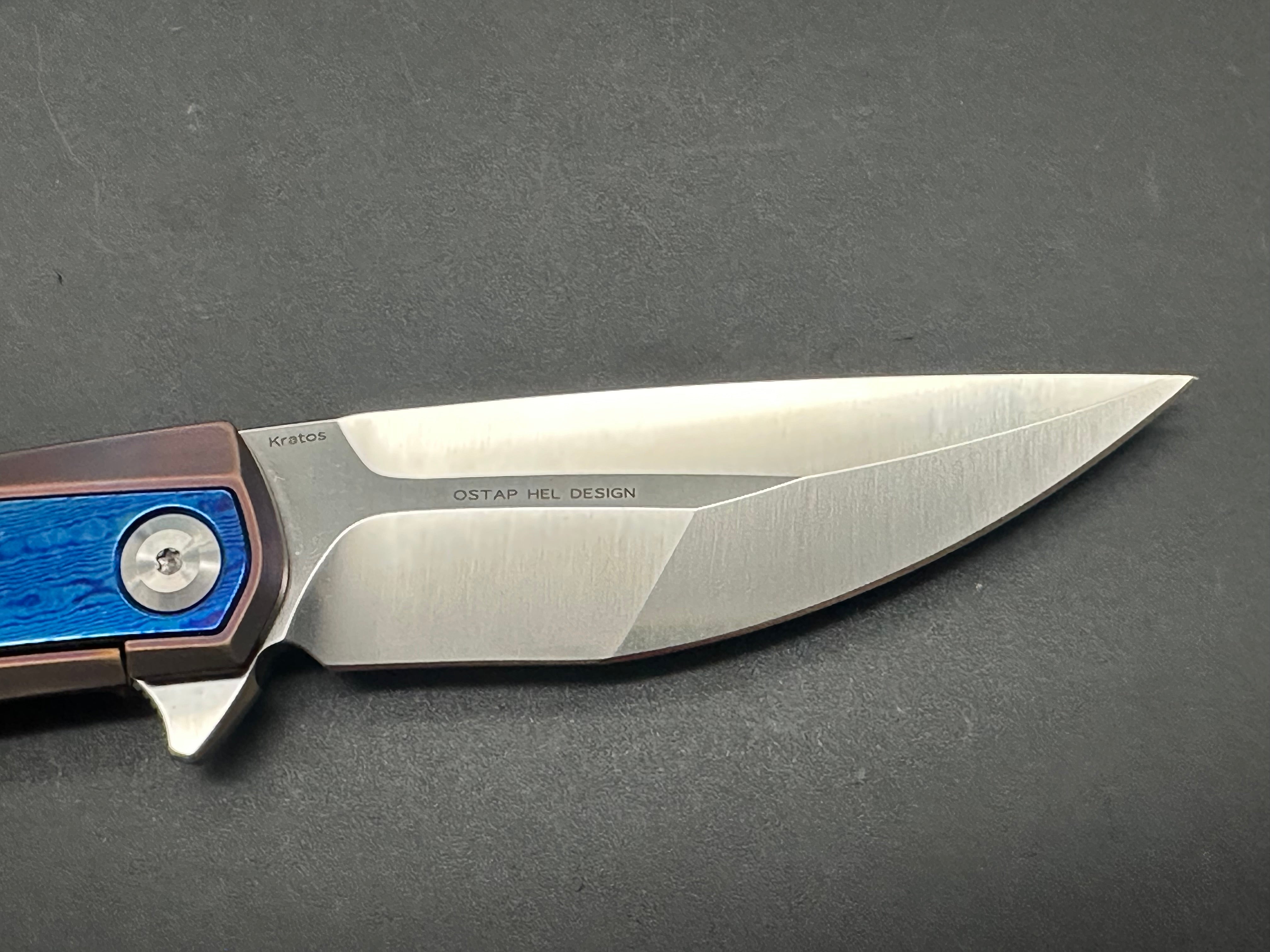 Premium Kansept Kratos Frame Lock Folding Knife - 3.75