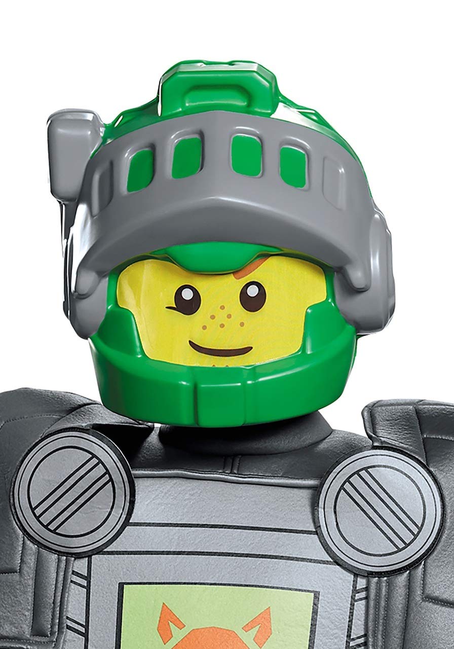 Aaron Nexo Knights Lego Mask for Kids - Adjustable One Size Fits Most - Perfect for Halloween Costumes, Cosplay & Role Play