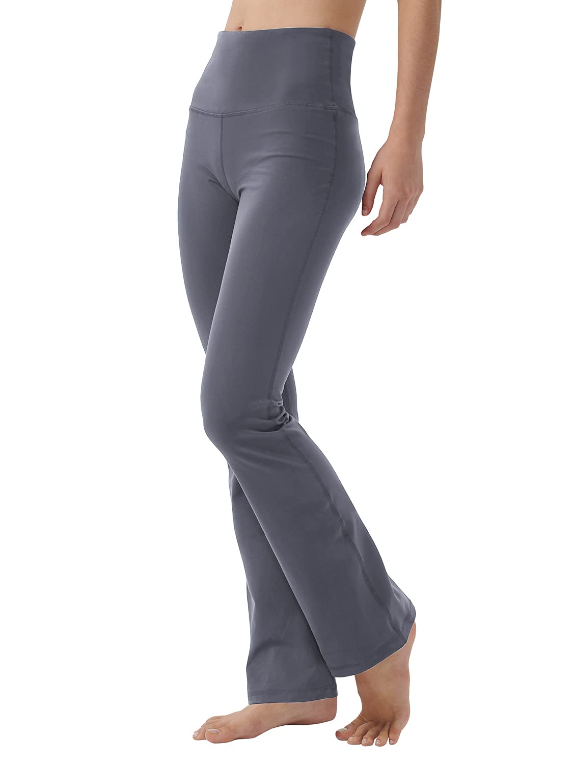 Bootcut Yoga Pants for Women - High Waist Tummy Control Workout Pants with Hidden Pockets - Perfect for Yoga, Gym & Office Wear