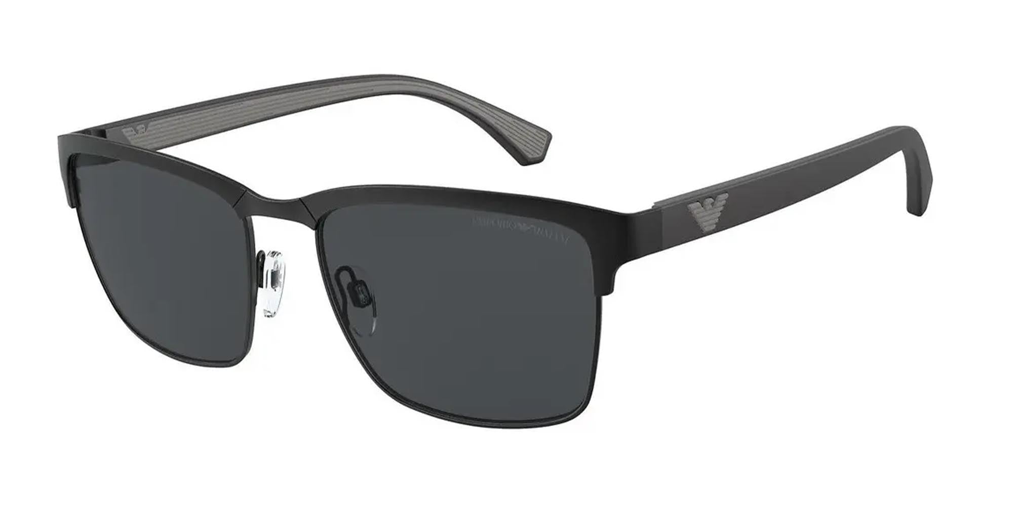 Emporio Armani EA2087 Sunglasses - Polarized UV Protection Aviator Style for Men & Women - Perfect for Driving, Travel & Outdoor Activities