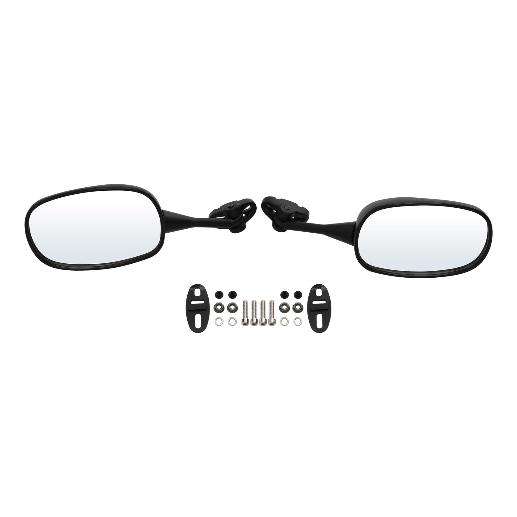 High-Quality Green-L Motorcycle Rear View Side Mirrors Compatible with Honda CBR600 F4 1999-2000 & F4I 2001-2002, CBR919, CBR900 (A) - Enhanced Safety & Visibility for Street & Sport Riding
